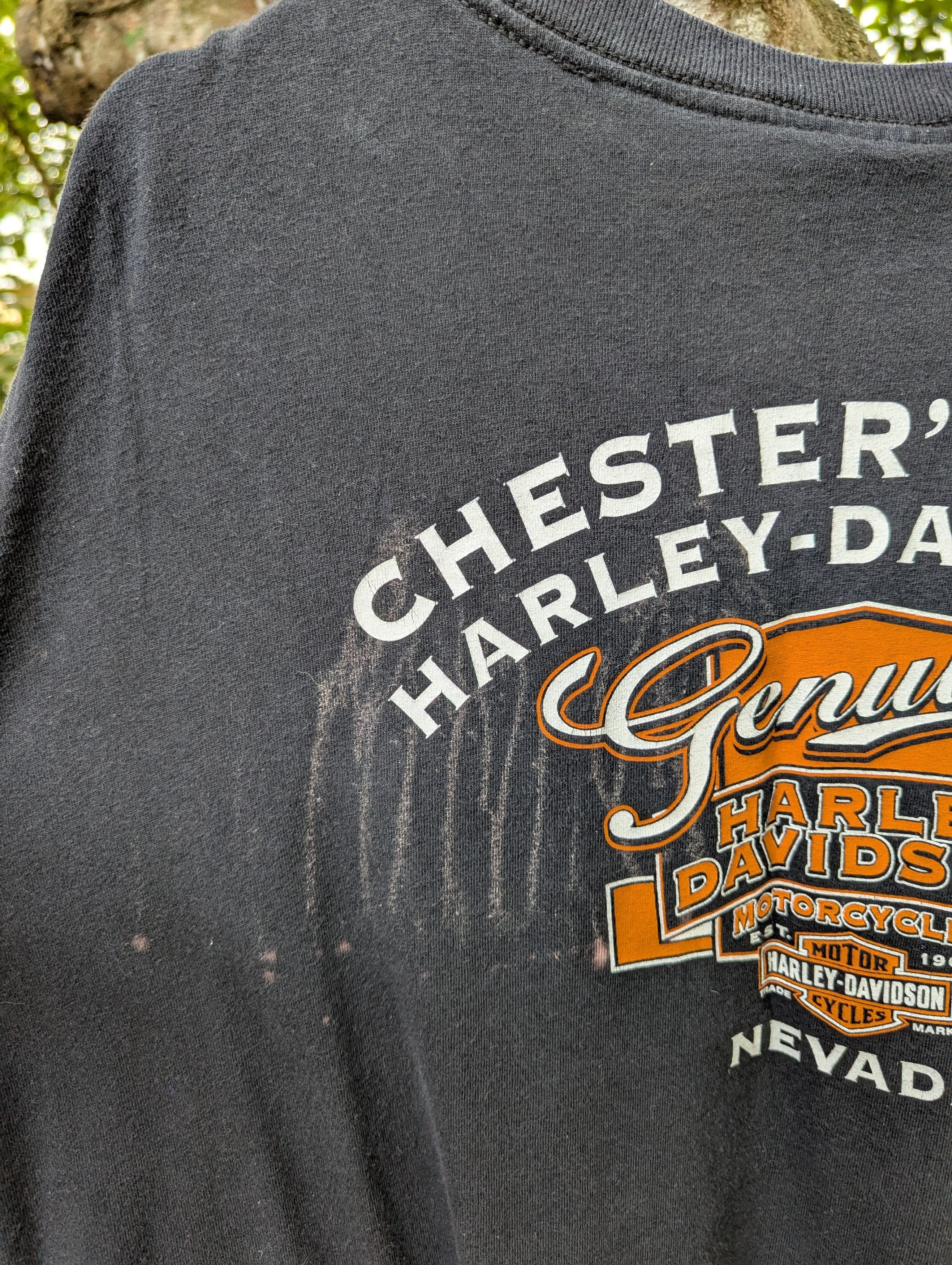 Harley Davidson 🔥FREE SHIPPING🔥 Harley Davidson Motorcycle Nevada Tshirt Size US XXL / EU 58 / 5 - 7 Thumbnail
