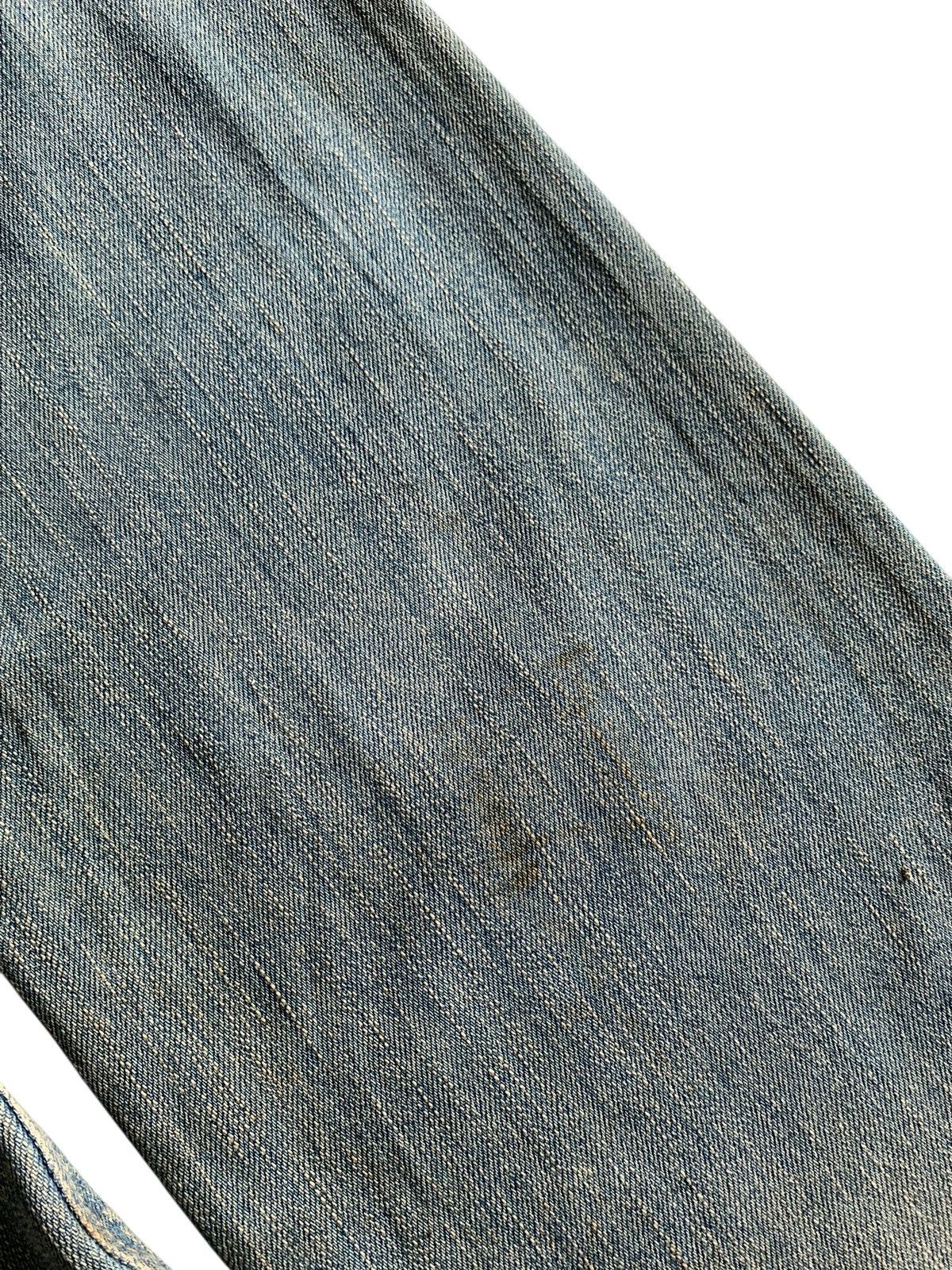 Edwin VINTAGE EDWIN SELVEDGE 505Z FADED&RUSTY DISTRESSED DENIM Size US 30 / EU 46 - 17 Thumbnail