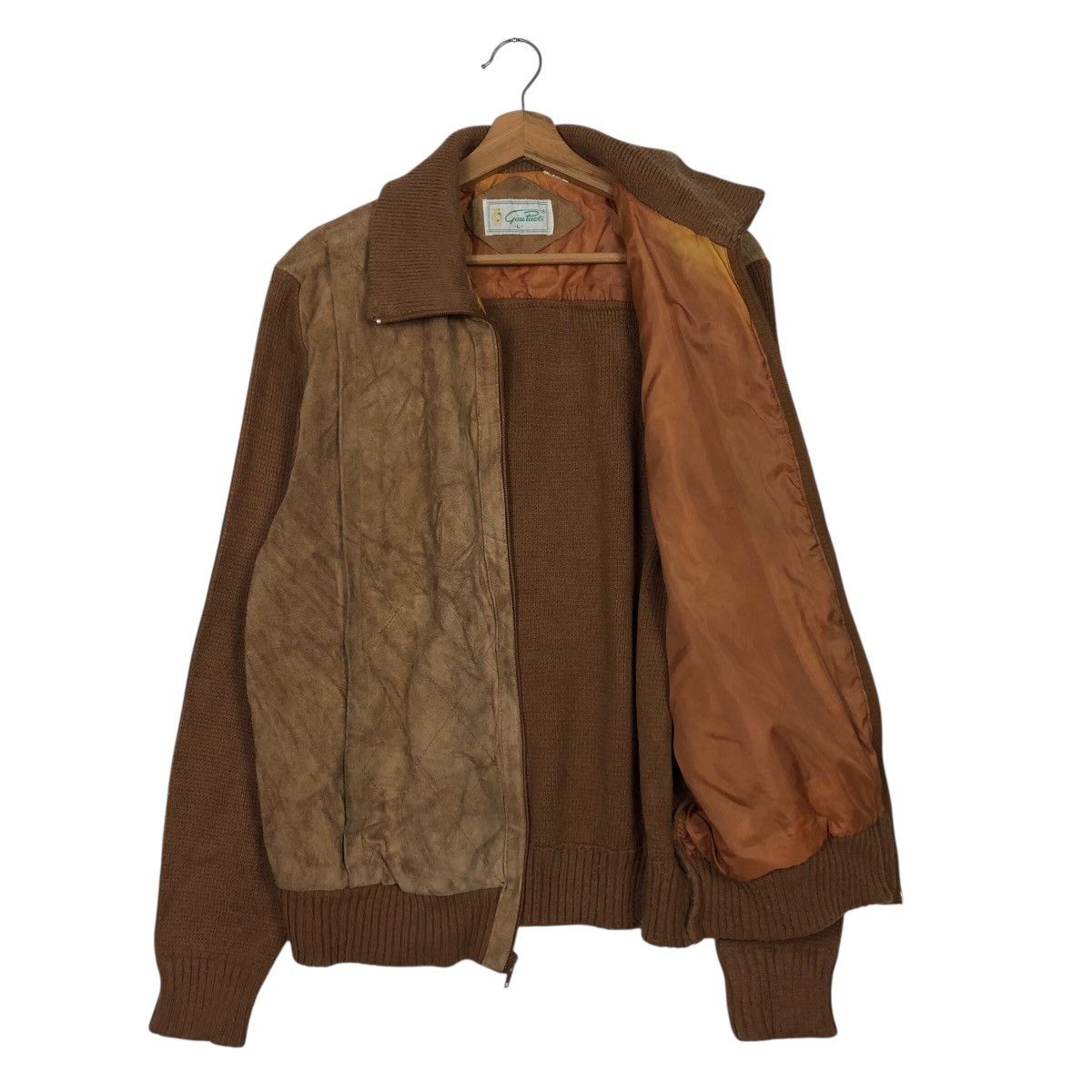 Japanese Brand 📌Vintage Biker Leather Jacket Gino Paoli Issey Miyake Size US L / EU 52-54 / 3 - 12 Thumbnail