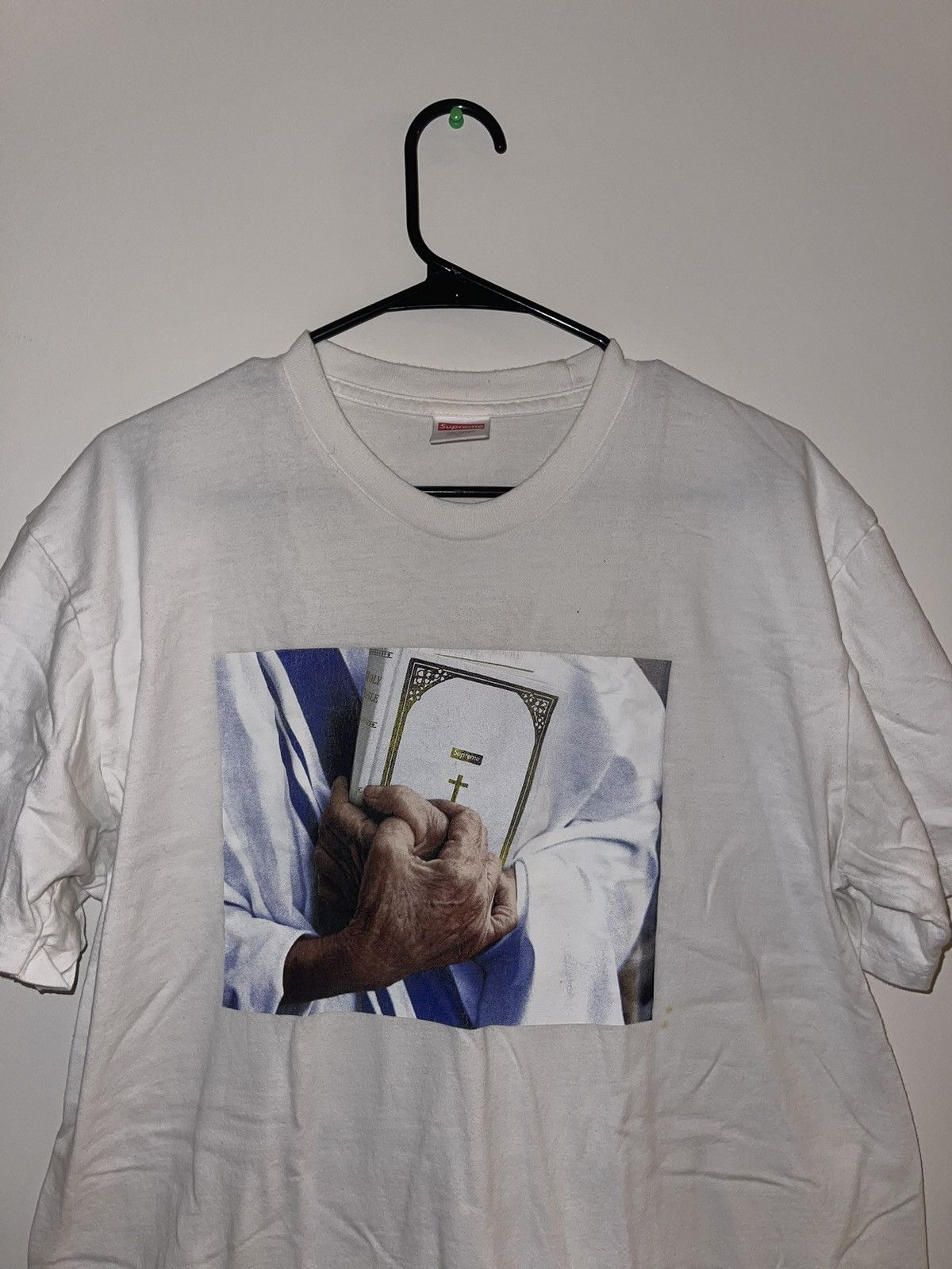 Supreme bible tee online