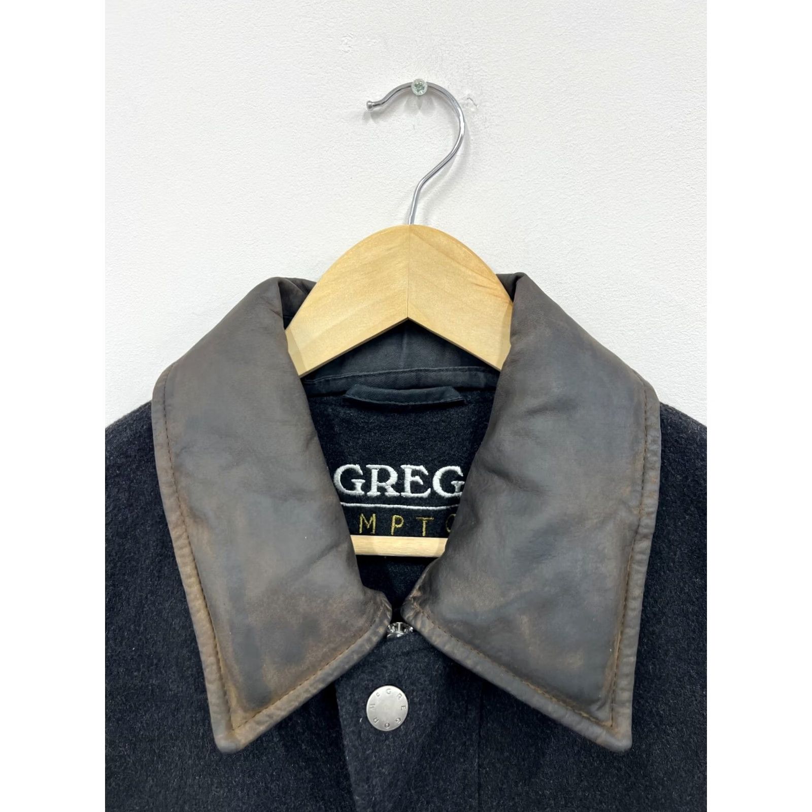 McGregor VINTAGE McGregor Parka Jacket Mens XL Wool Cashmere Blend Dark gray Size US XL / EU 56 / 4 - 7 Thumbnail