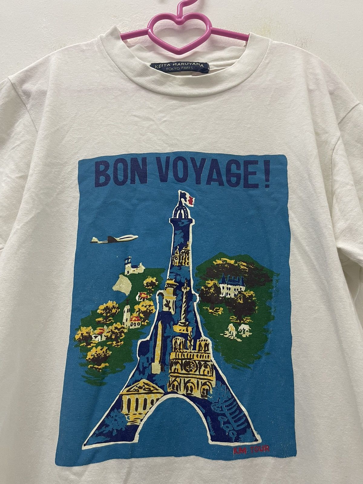 KEITAMARUYAMA Rare 90s Vintage KEITA MARUYAMA Bon Voyage KM Tour Size US S / EU 44-46 / 1 - 2 Thumbnail