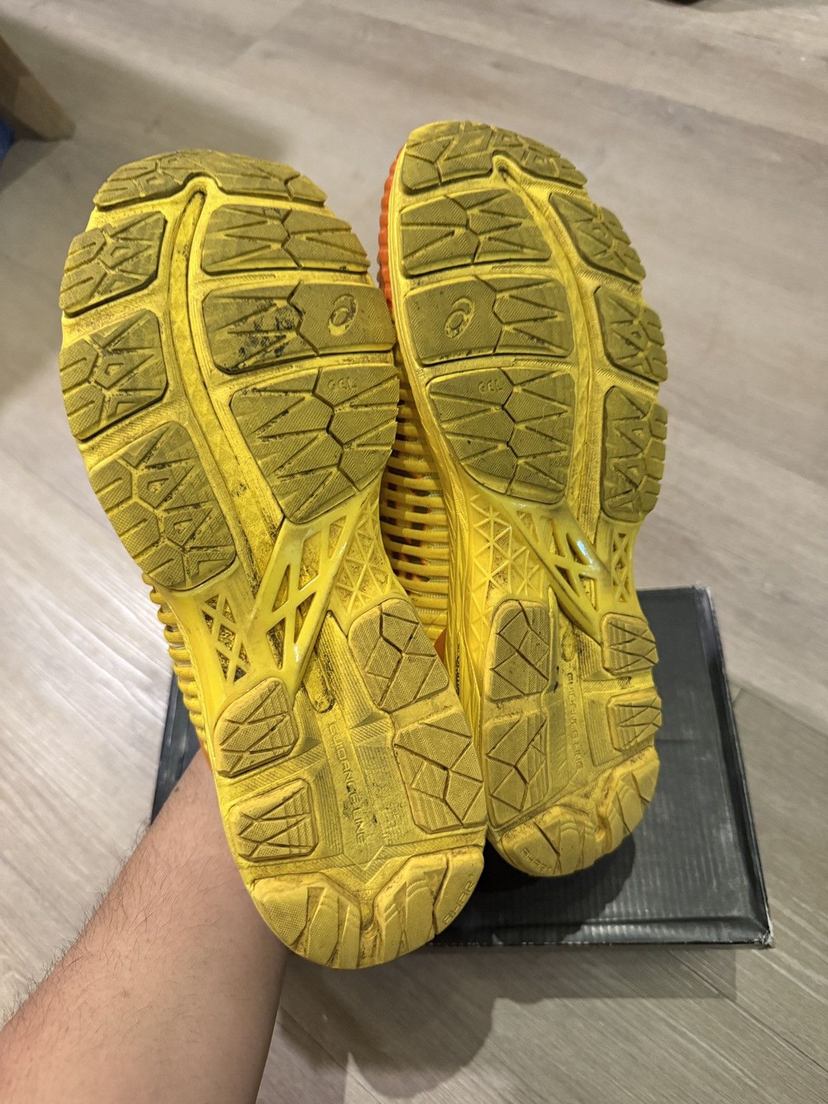 Asics × Kiko Kostadinov ASICS x Kiko Kostadinov Gel-Delva Yellow Size US 10 / EU 43 - 7 Thumbnail