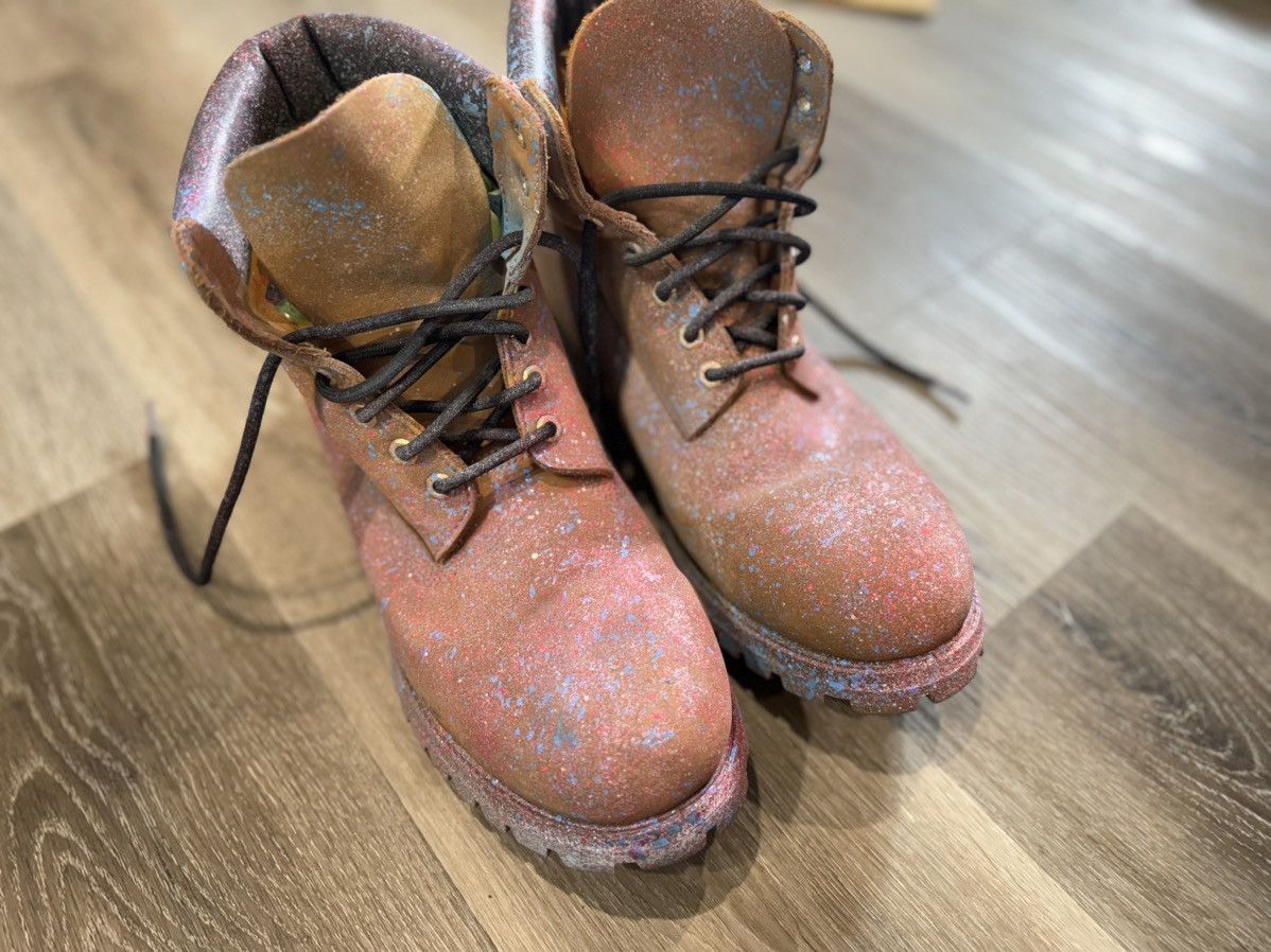 Japanese Brand × Timberland TIMBERLAND X BANKSYS COUSIN SZ 13 Size US 13 / EU 46 - 9 Thumbnail