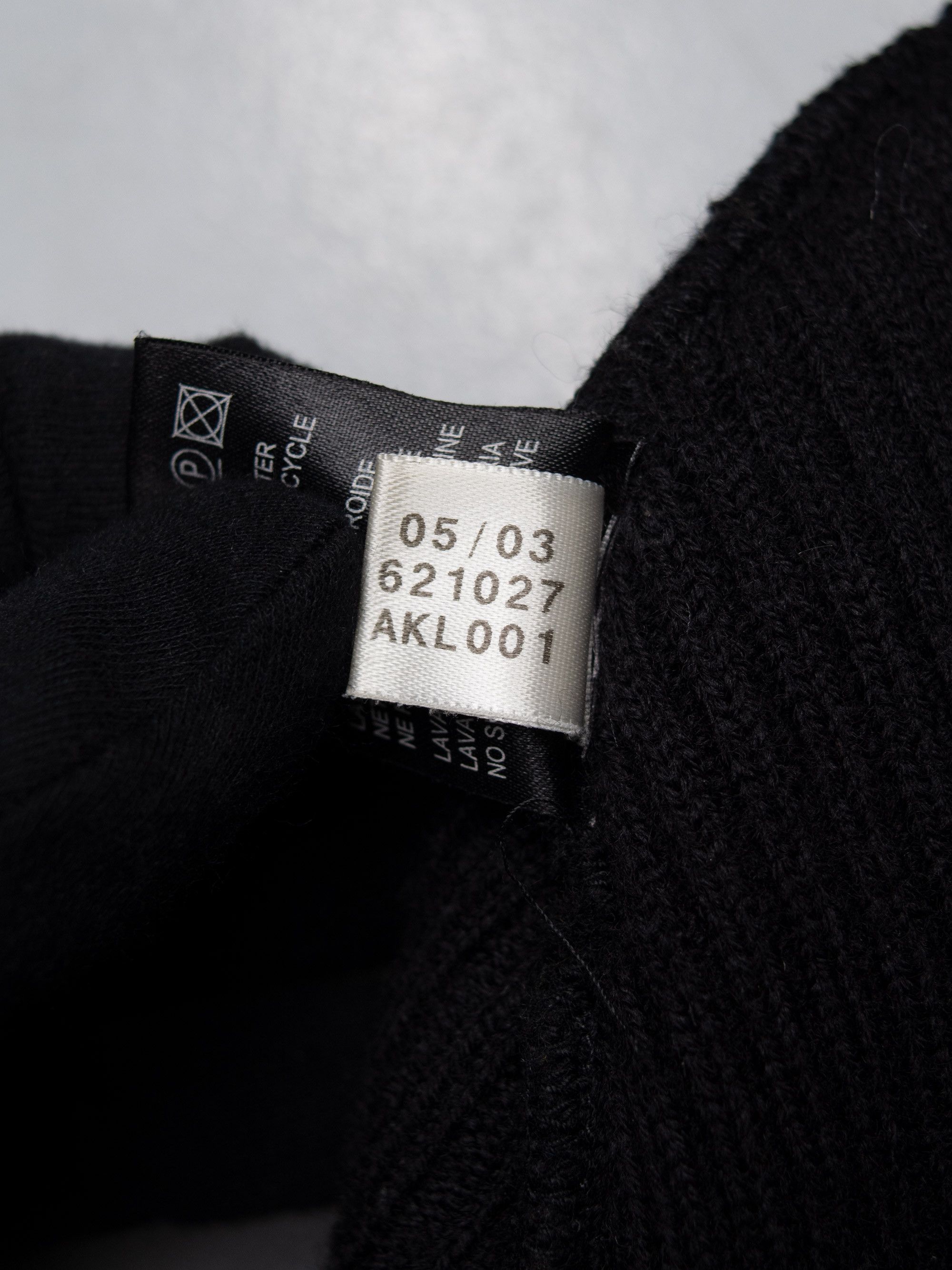 Y-3 Y-3 A/W 2003 wool beanie Size ONE SIZE - 7 Thumbnail