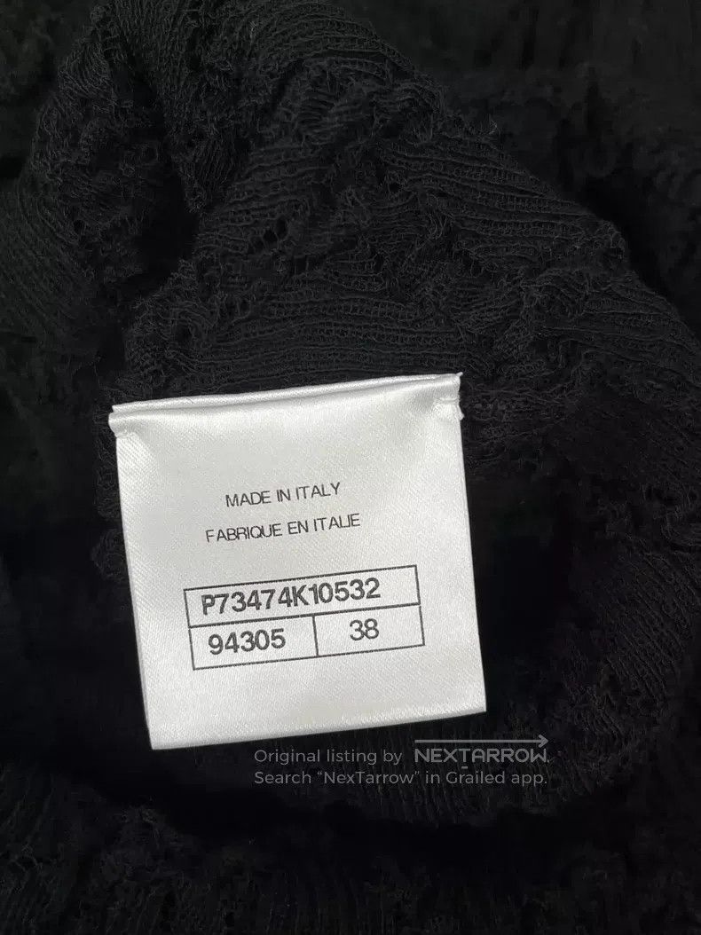 Chanel Chanel Black Pearl V-neck Knitwear Size XS / US 0-2 / IT 36-38 - 5 Thumbnail