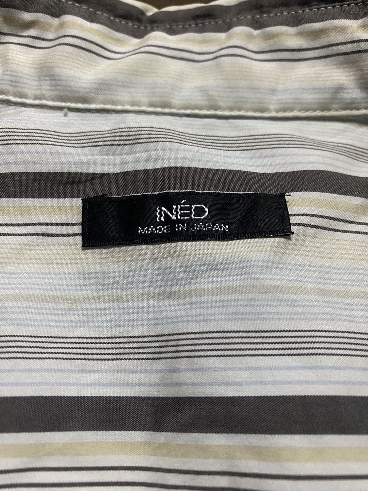 Yohji Yamamoto Ined Yohji Yamamoto Vertical Stripe Shirts Size S / US 4 / IT 40 - 5 Thumbnail