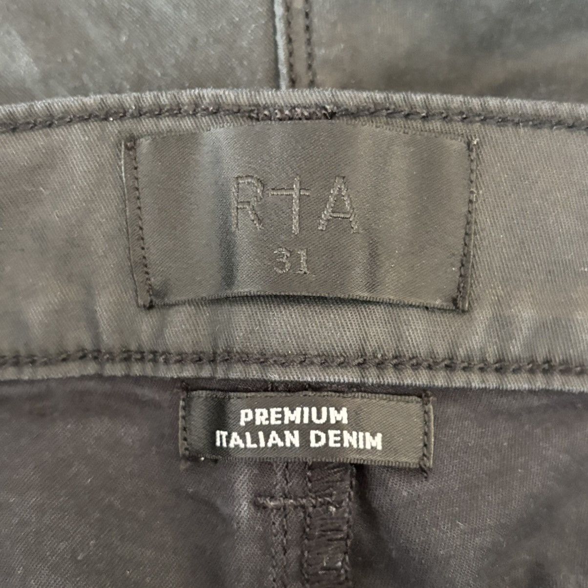 Rta Rta Wax Demin Pants Size 31 Size US 31 - 4 Thumbnail