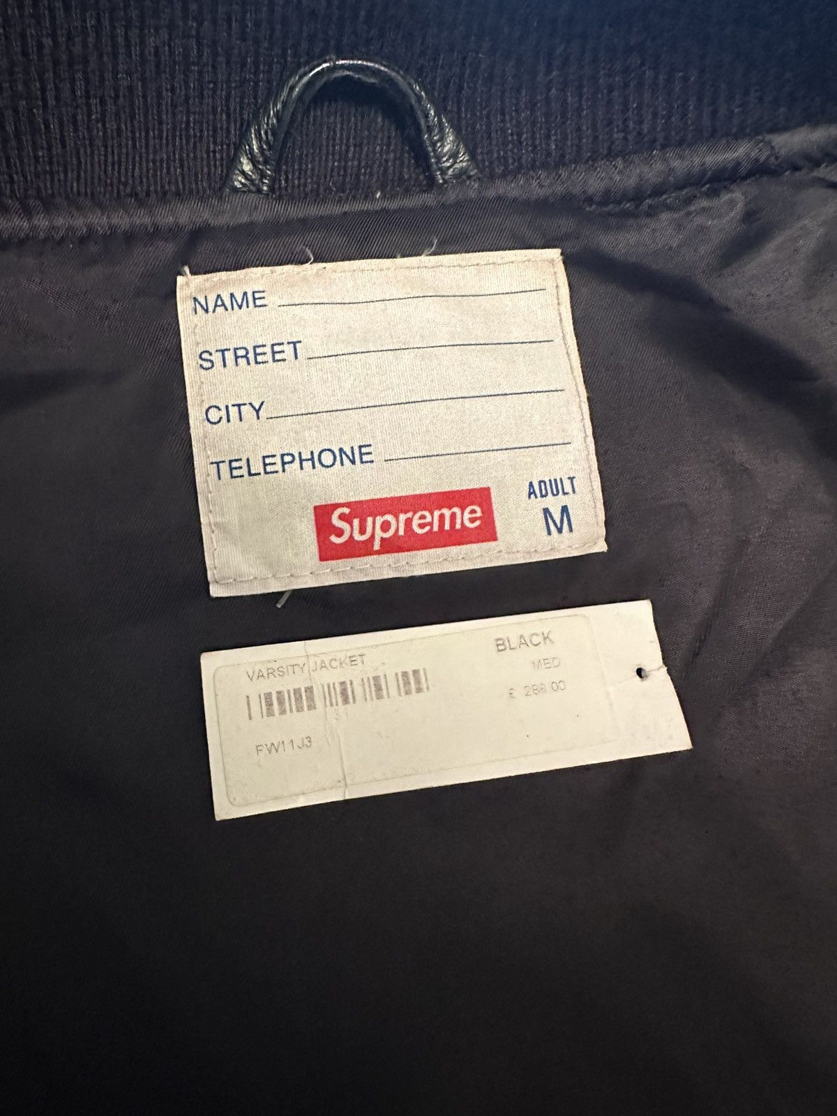 Supreme Supreme Holy Trinity Varsity Jacket Fw11 Size US M / EU 48-50 / 2 - 5 Thumbnail
