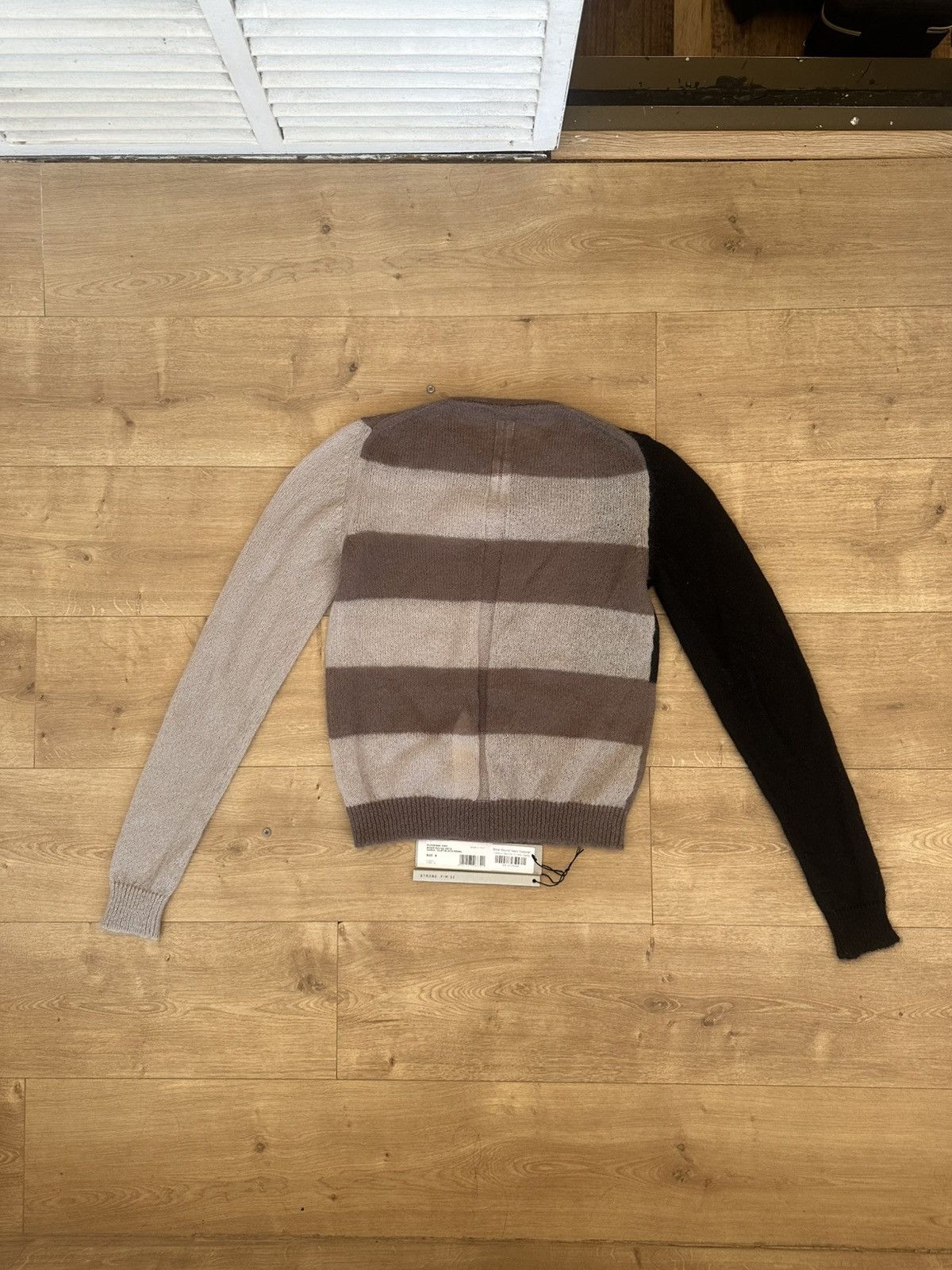 Rick Owens RICK OWENS BIKER SWEATER STROBE F/W22 Size US S / EU 44-46 / 1 - 2 Thumbnail