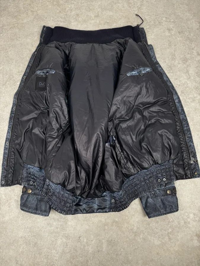 Dolce & Gabbana AW2003 Dolce & Gabbana Blue Aviator Bondage Jacket Size US XXL / EU 58 / 5 - 10 Thumbnail