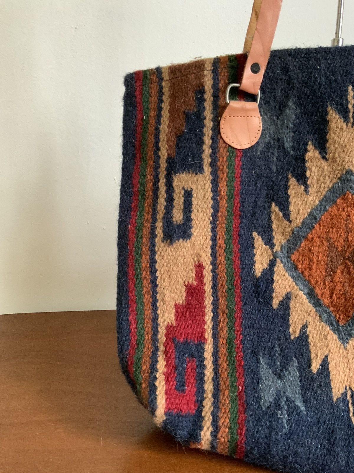 Seditionaries Navajo with Leather Tote Bag Size ONE SIZE - 8 Thumbnail