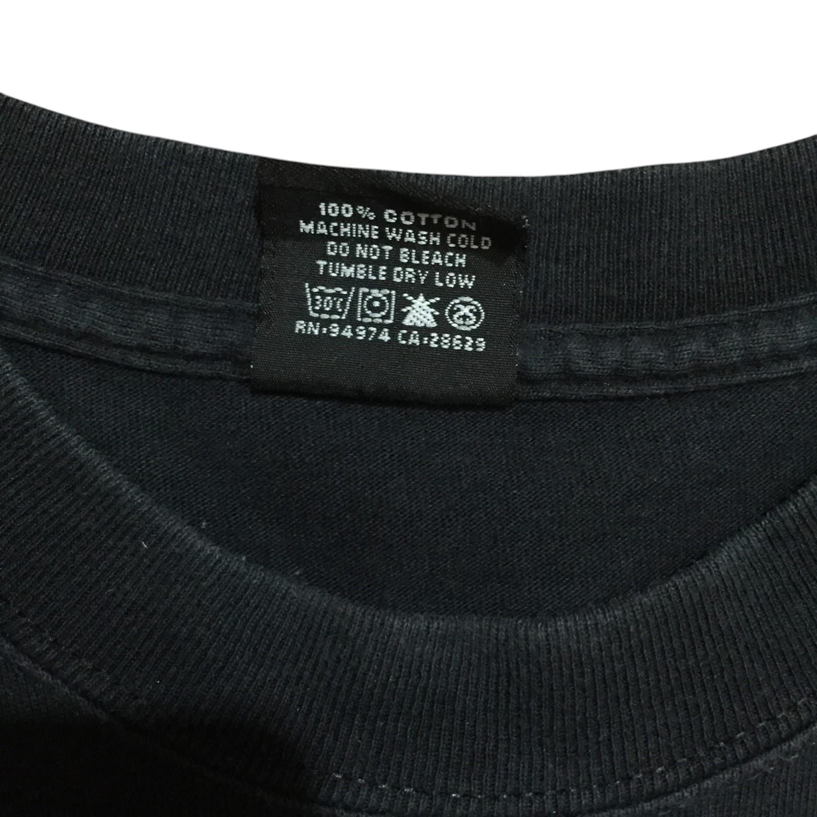 Stussy Vintage 90s Stussy Love Hate Tees Size US M / EU 48-50 / 2 - 8 Thumbnail
