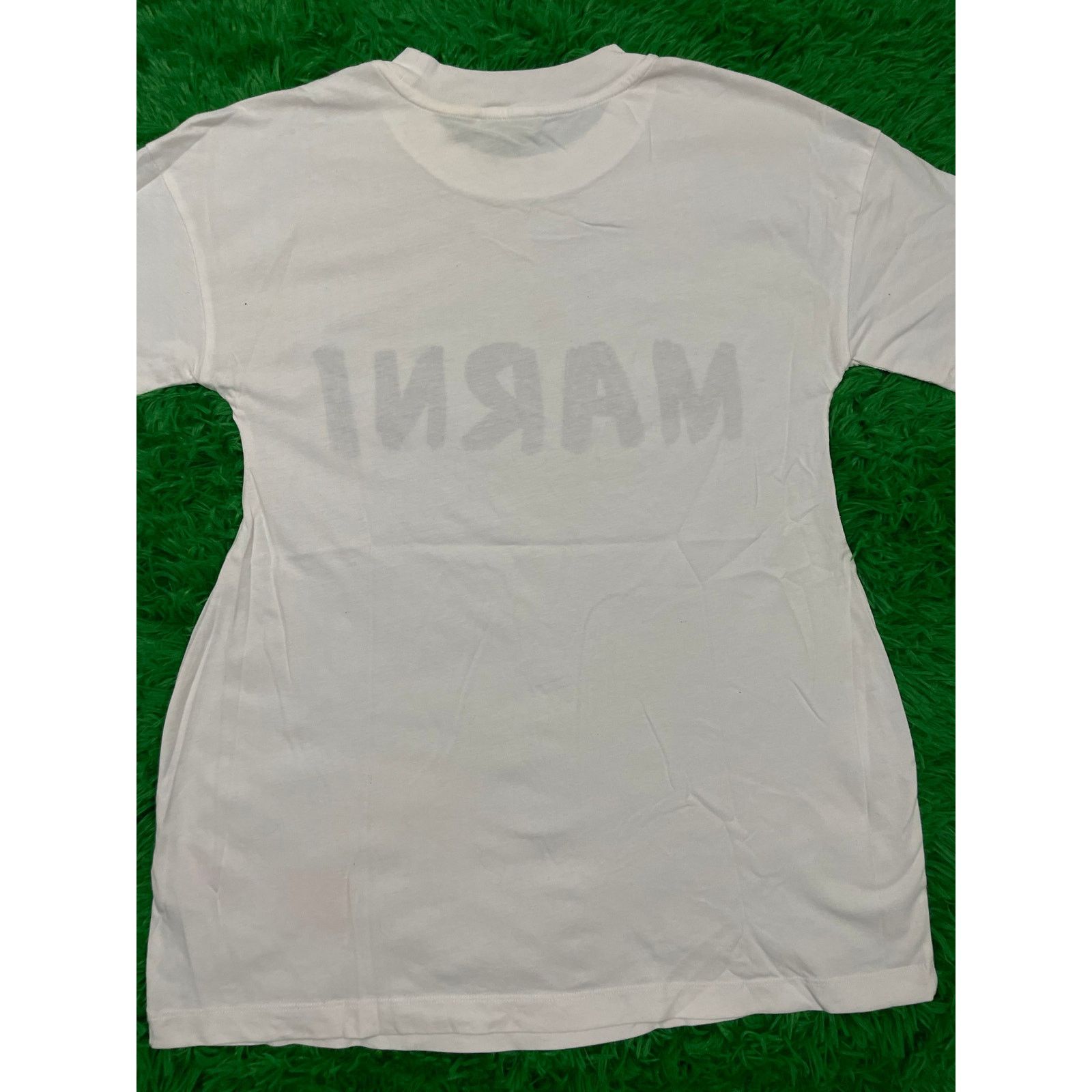 Marni Marni Tee White Black Small Used Size US S / EU 44-46 / 1 - 2 Thumbnail