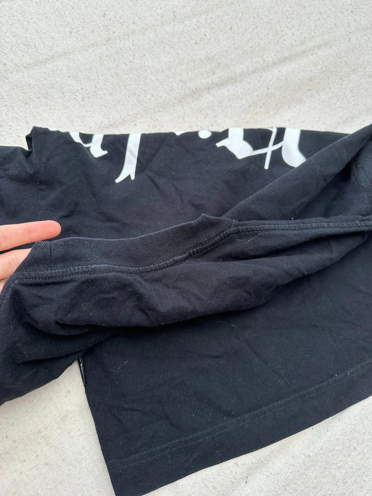 Palm Angels Palm Angels T-Shirt Gothic Big Logo Black Size US M / EU 48-50 / 2 - 3 Thumbnail