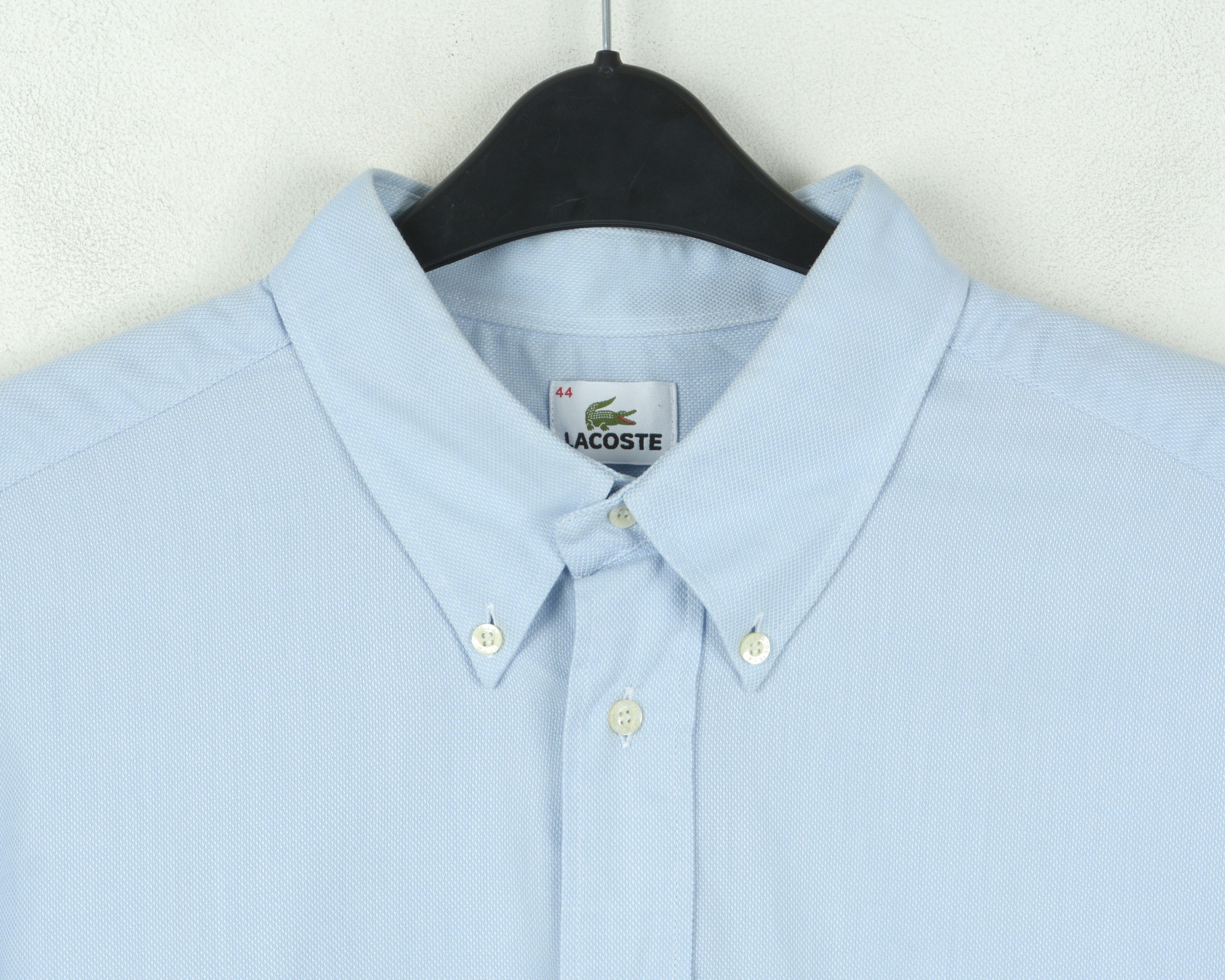 Lacoste × Vintage Devanlay XL Formal Shirt EU 44 Short Sleeve Casual Top Size US XL / EU 56 / 4 - 6 Thumbnail