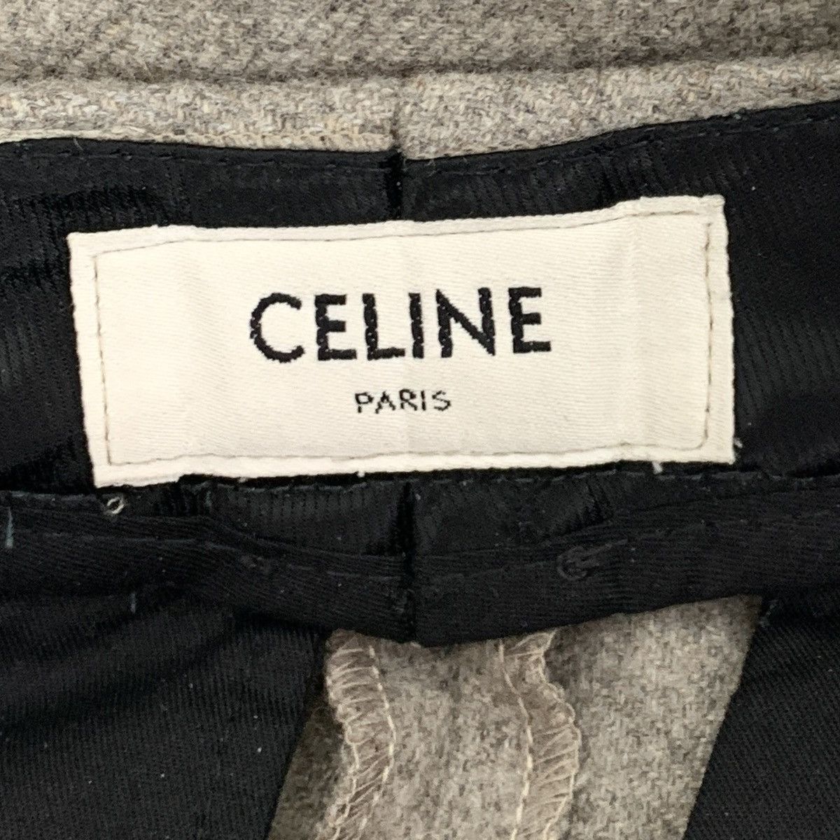 Celine Celine Oatmeal Wool Casual Pants K26WX Size 24" / US 00 / IT 34 - 5 Thumbnail