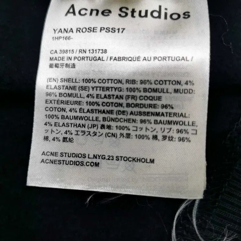 Acne Studios Acne Studios Cotton Floral-Pattern Crewneck Hoodie Size US XXS / EU 40 - 8 Thumbnail