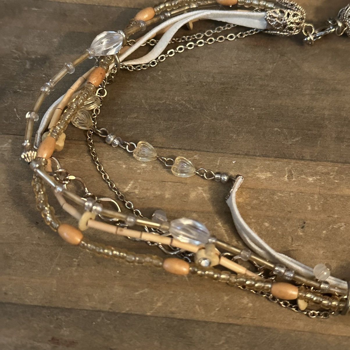 Other Multi strand bead and chain necklace Size ONE SIZE - 3 Thumbnail