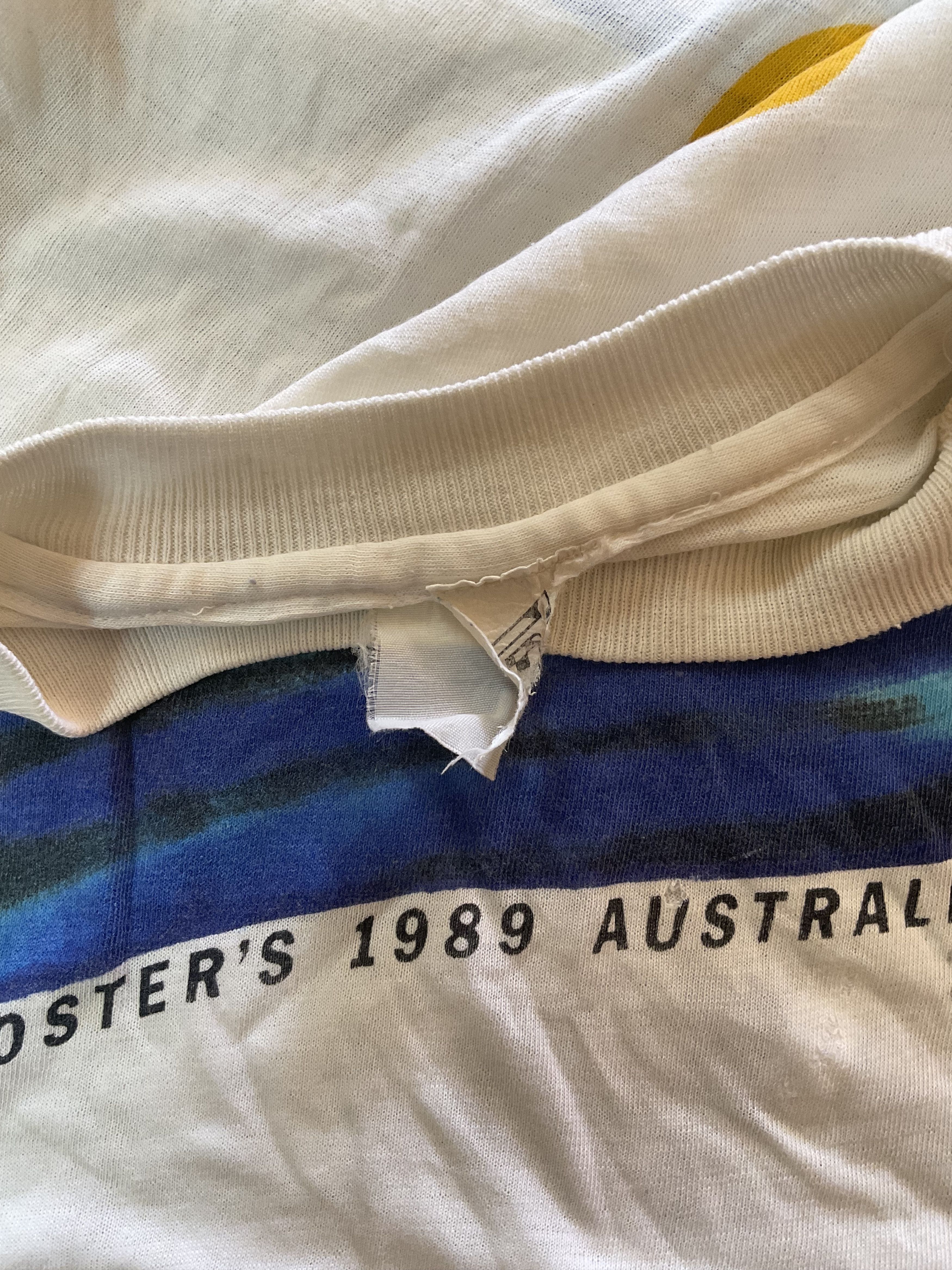 Formula 1 Vtg Blue Thunder Foster's 1989 Australian Formula One Tee Size US L / EU 52-54 / 3 - 5 Thumbnail