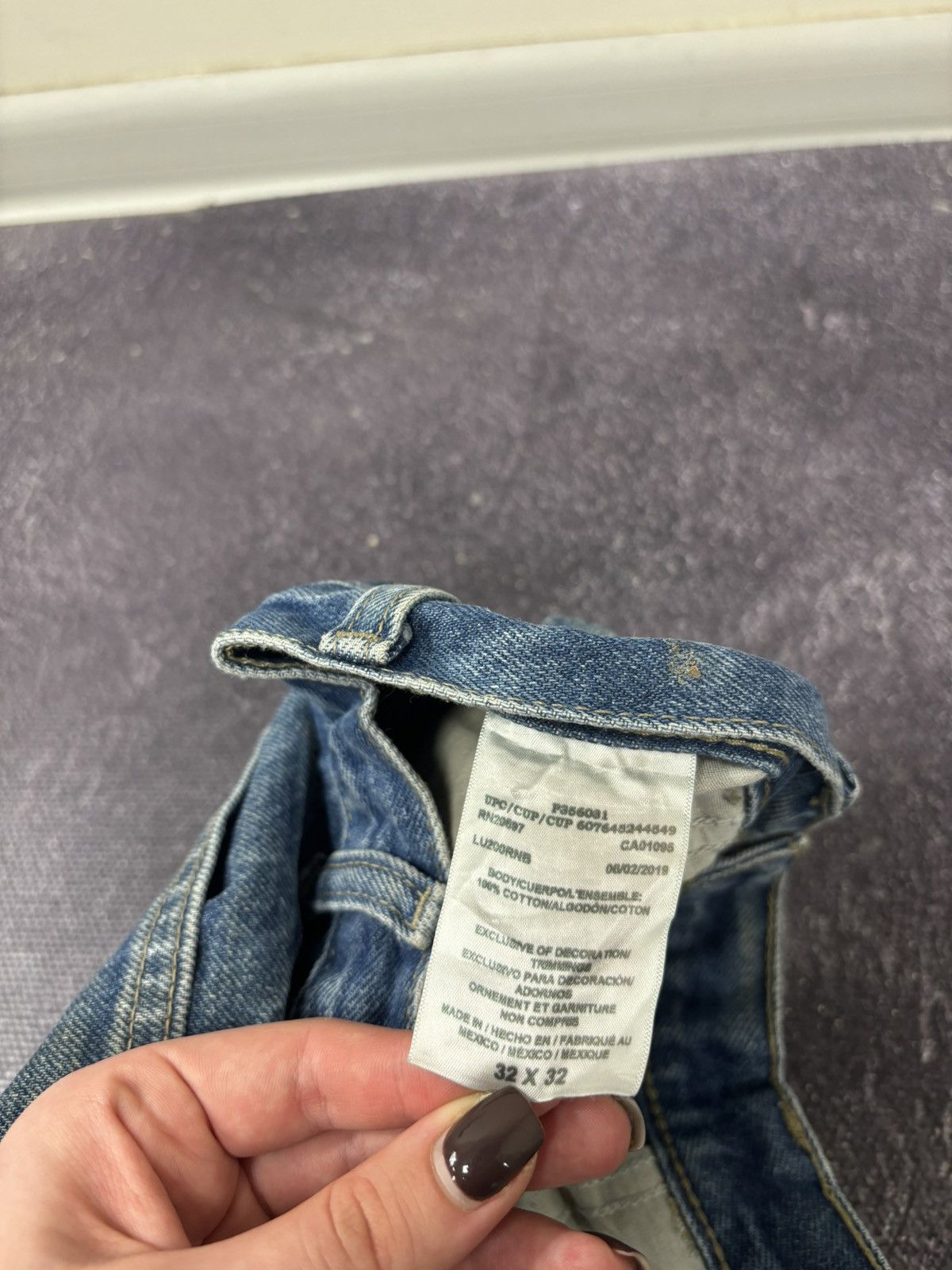 Dickies Vintage Dickies Distressed Denim USA Work Hype Baggy Jeans Size US 32 / EU 48 - 17 Thumbnail
