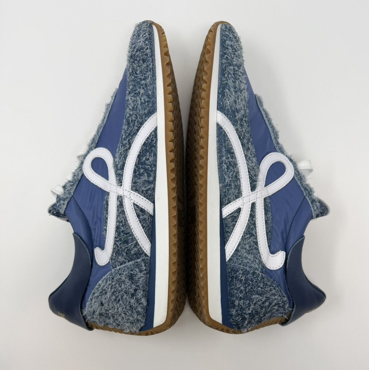 Loewe Loewe Flow Runner Raw Denim Sneaker Size US 12 / EU 45 - 3 Thumbnail