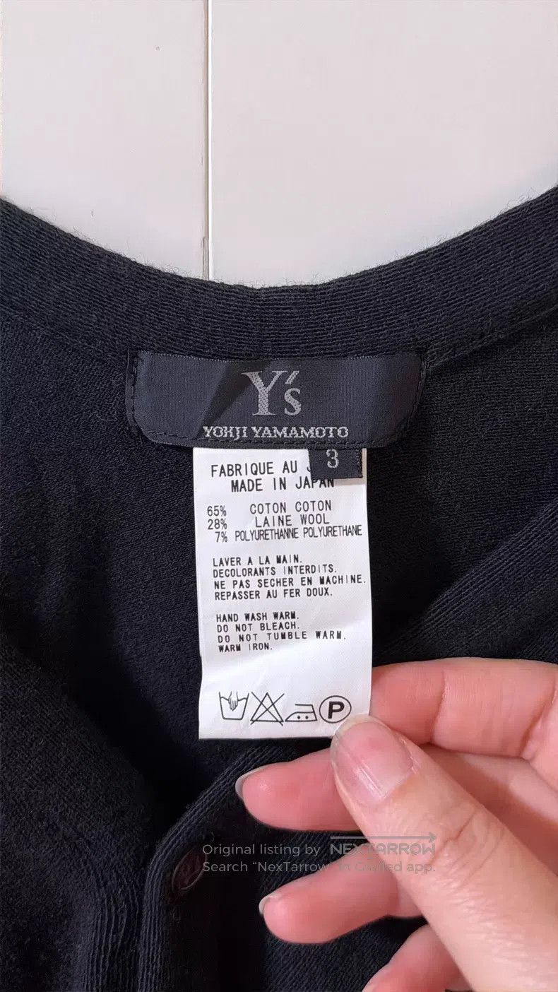 Yohji Yamamoto Yohji Yamamoto size 3 Black Bat Sleeve Cardigan shirt Size L / US 10 / IT 46 - 5 Thumbnail