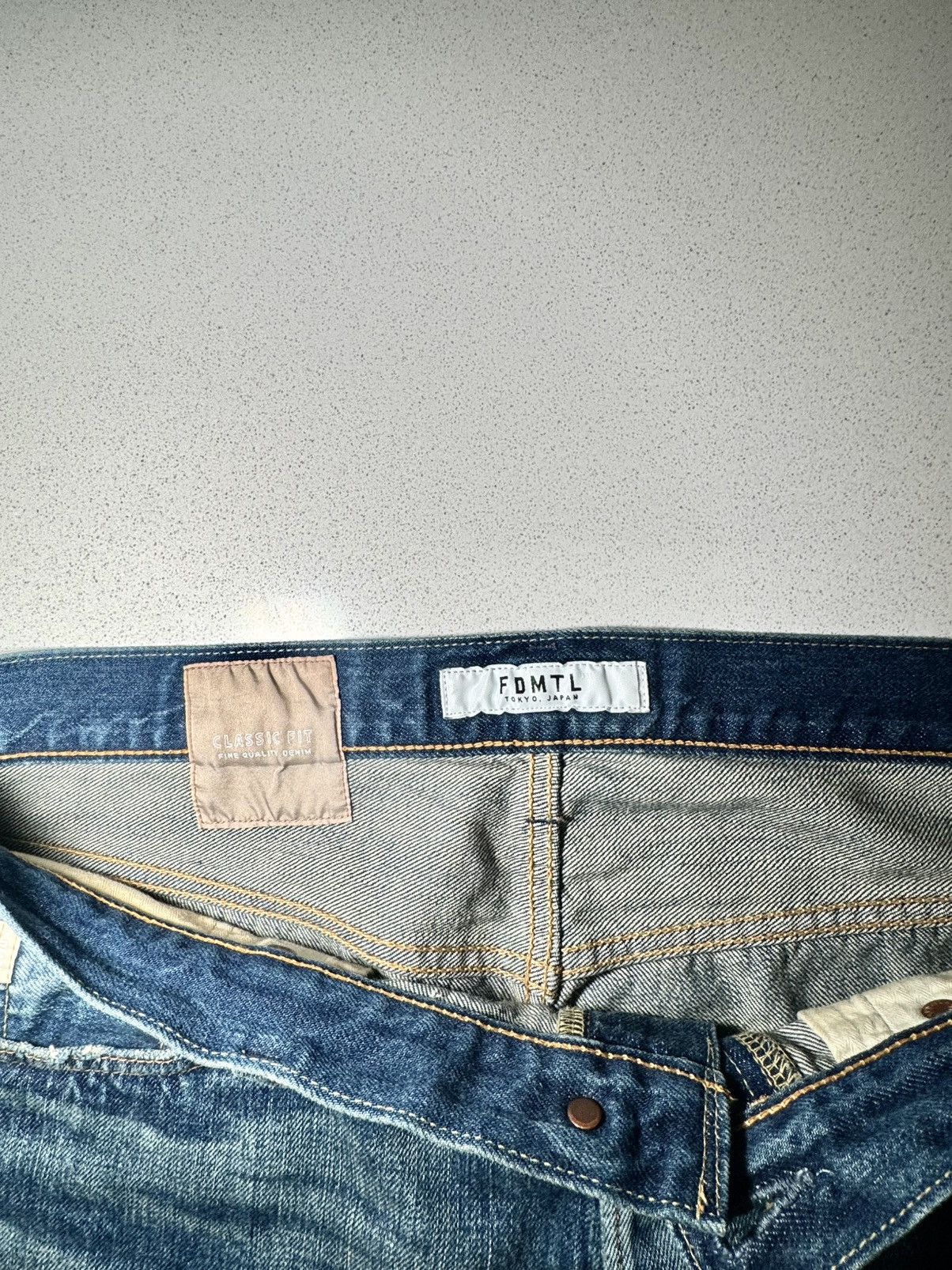 FDMTL FDMTL patchwork boro japanese denim sz W34L32 Size US 34 / EU 50 - 3 Thumbnail