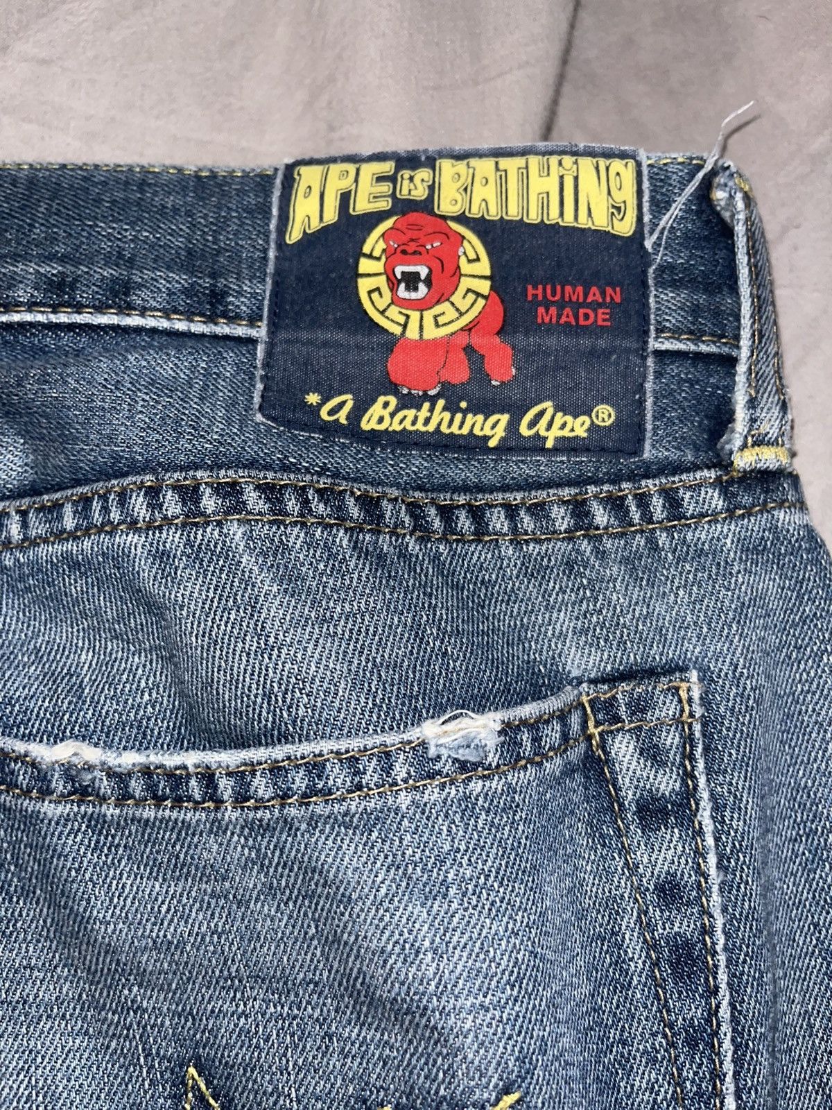 Bape Bape Sta Denim Size US 30 / EU 46 - 4 Thumbnail