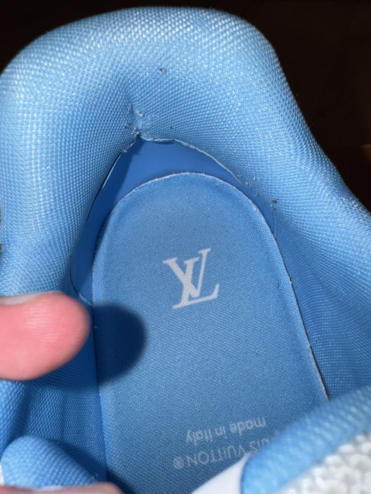 Louis Vuitton Louis Vuitton LV Trainer Velcro Strap Blue Denim Size US 10.5 / EU 43-44 - 13 Thumbnail