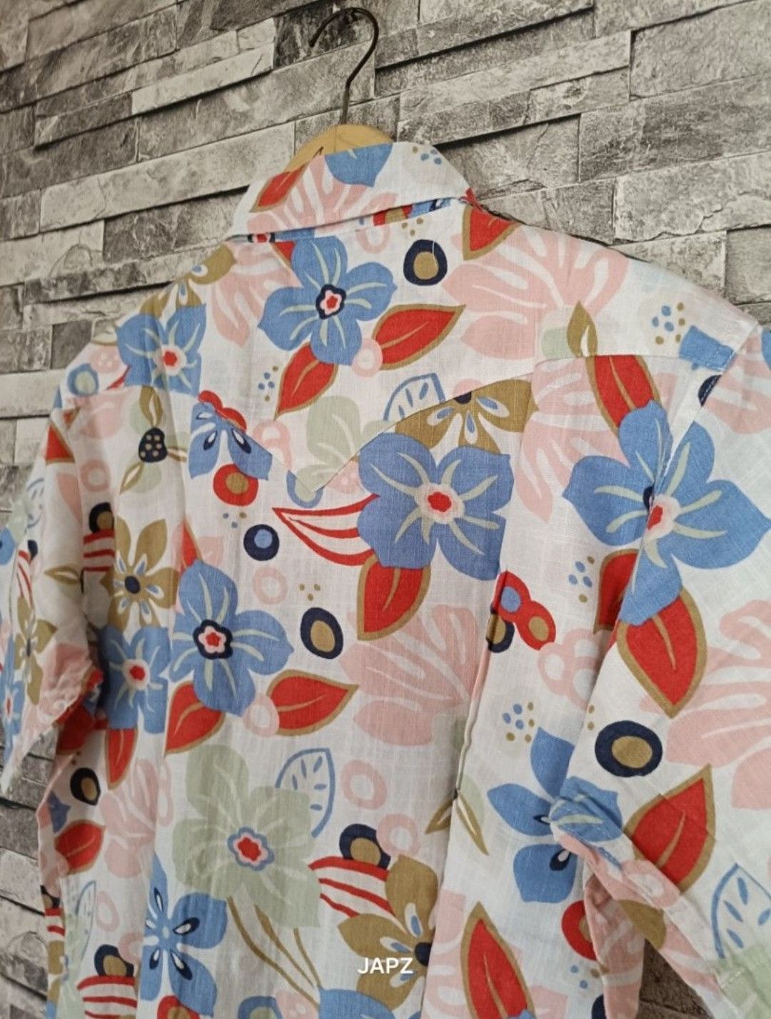 Lucky Brand Lucky store linen Hawaiian button shirt Size US L / EU 52-54 / 3 - 4 Thumbnail