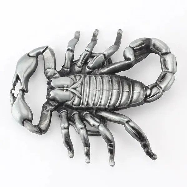 VIBE Silver Scorpion belt buckle ( no belt ) Size ONE SIZE - 3 Thumbnail