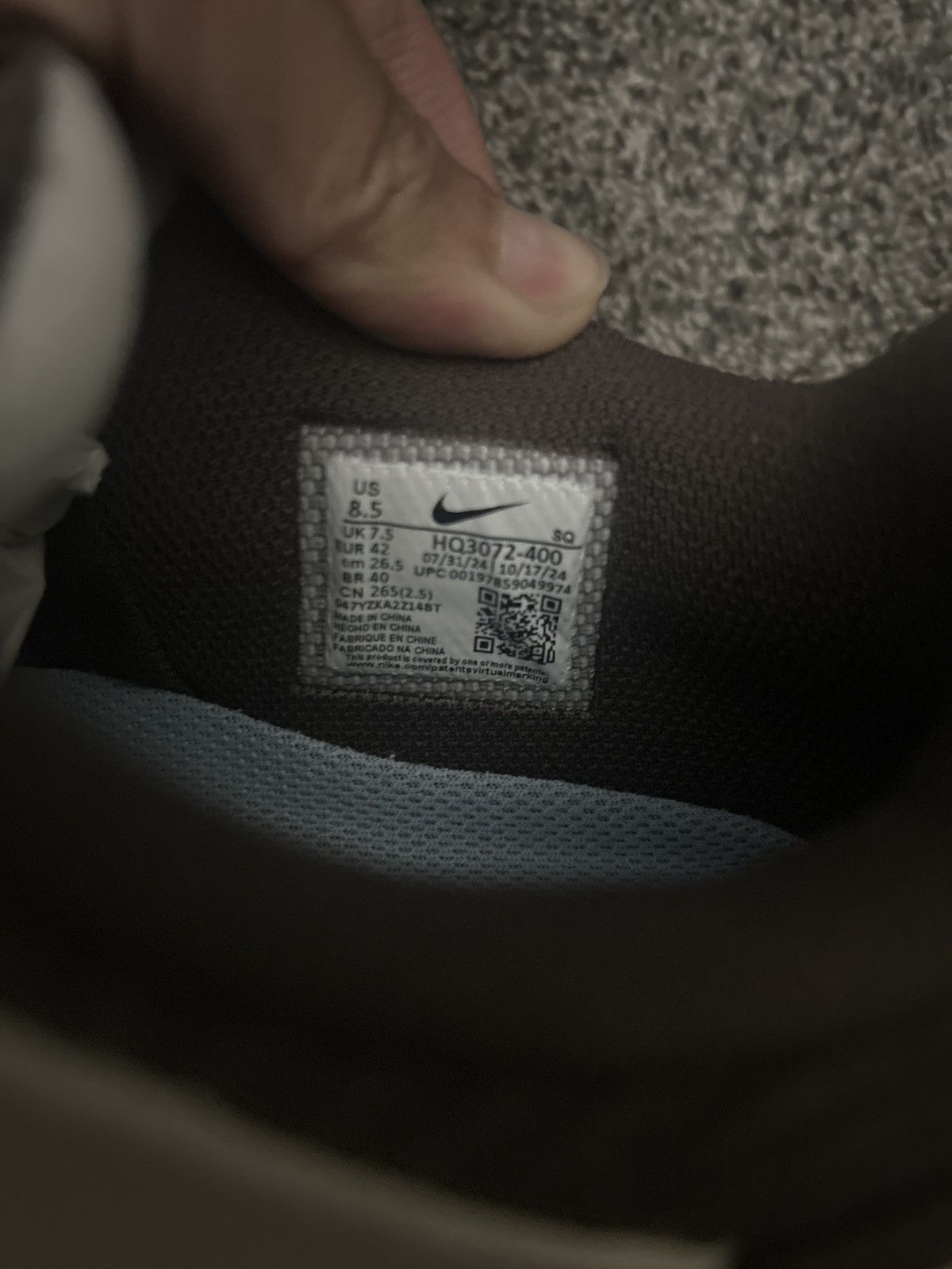 Nike × Travis Scott Travis Scott Cactus Jack Nike Zoom Field Jaxx Leche Blue Size US 8.5 / EU 41-42 - 8 Thumbnail