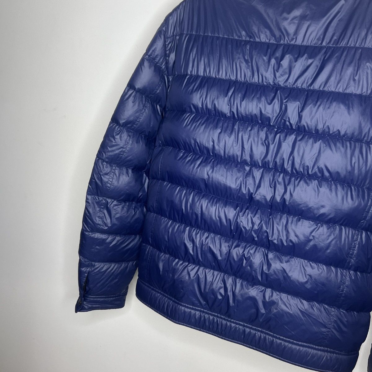 Prada Rare Prada Moto Nylon Plain Logo Down Jacket Puffer (SGB608) Size US L / EU 52-54 / 3 - 10 Thumbnail