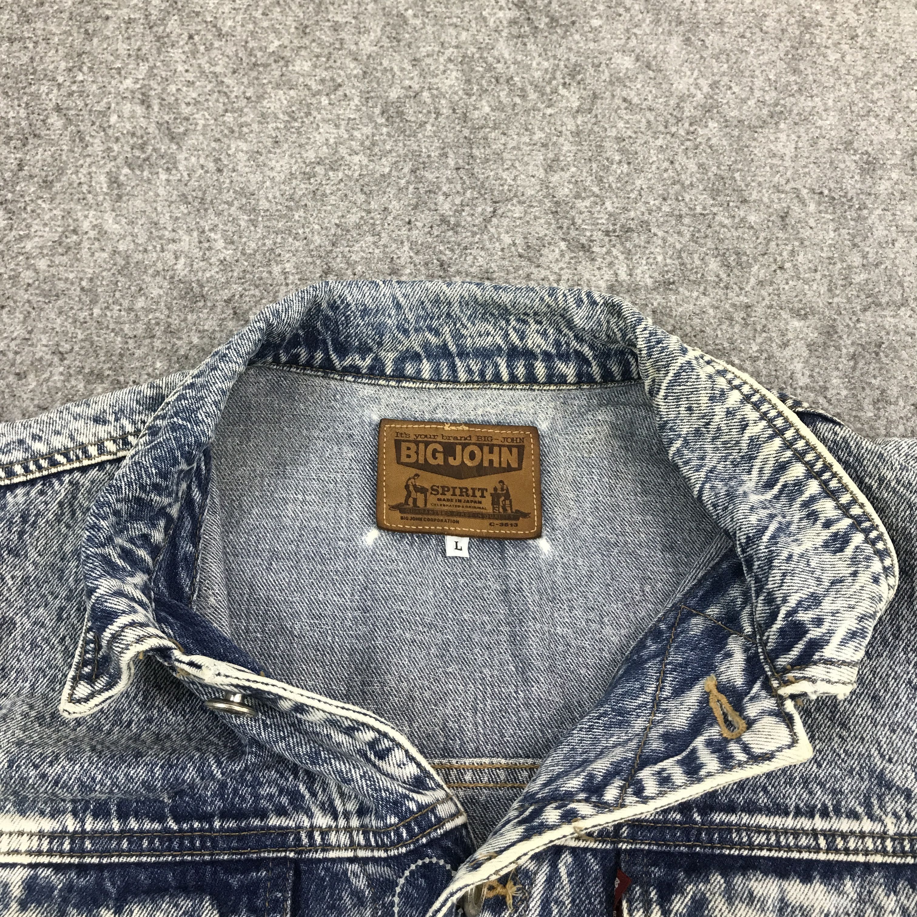 Big John × Vintage Vintage Big John Denim Button Jacket Size US L / EU 52-54 / 3 - 5 Thumbnail