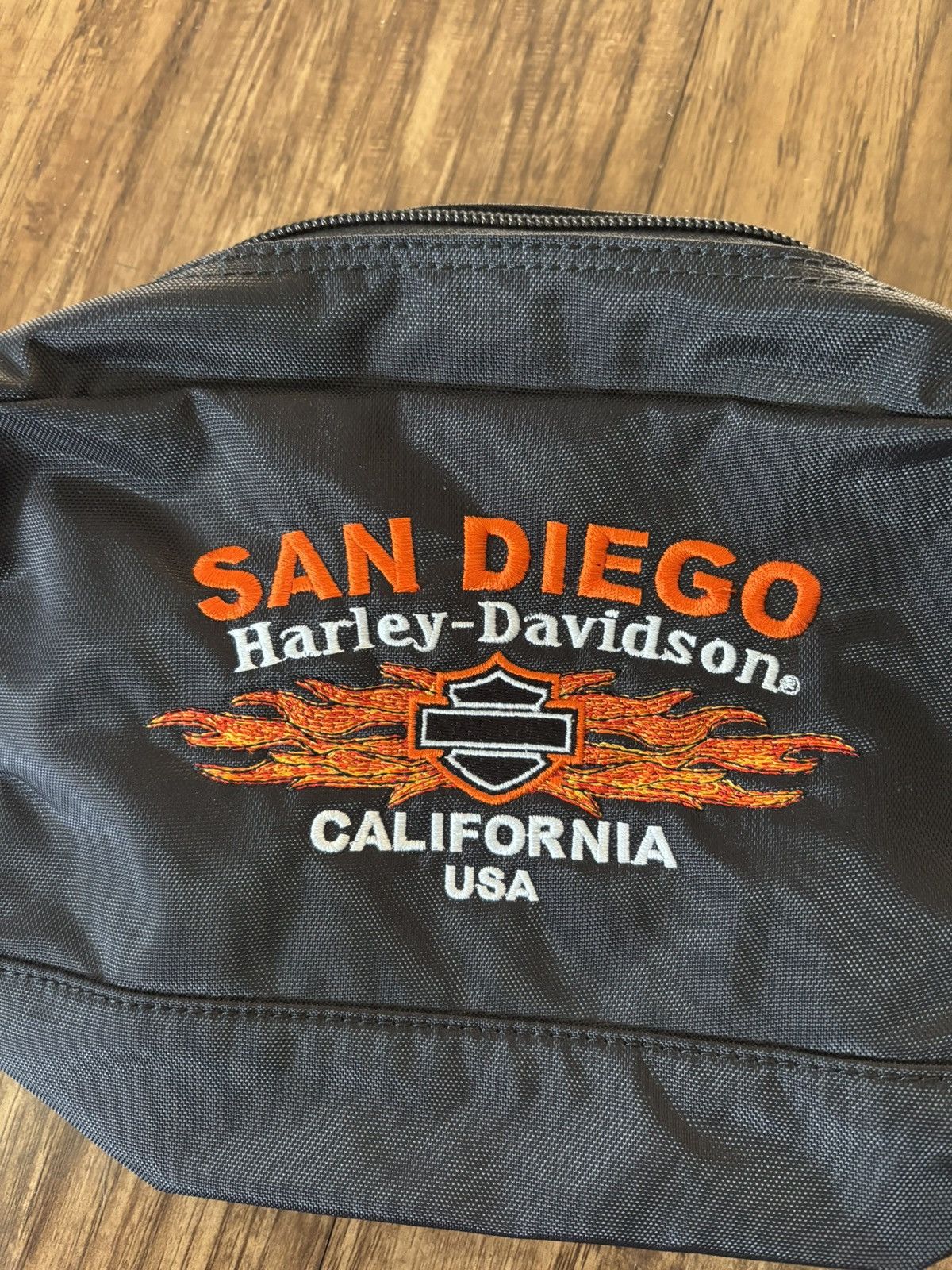 Harley Davidson × Vintage San Diego Harley Davidson Fannypack Size ONE SIZE - 1 Thumbnail