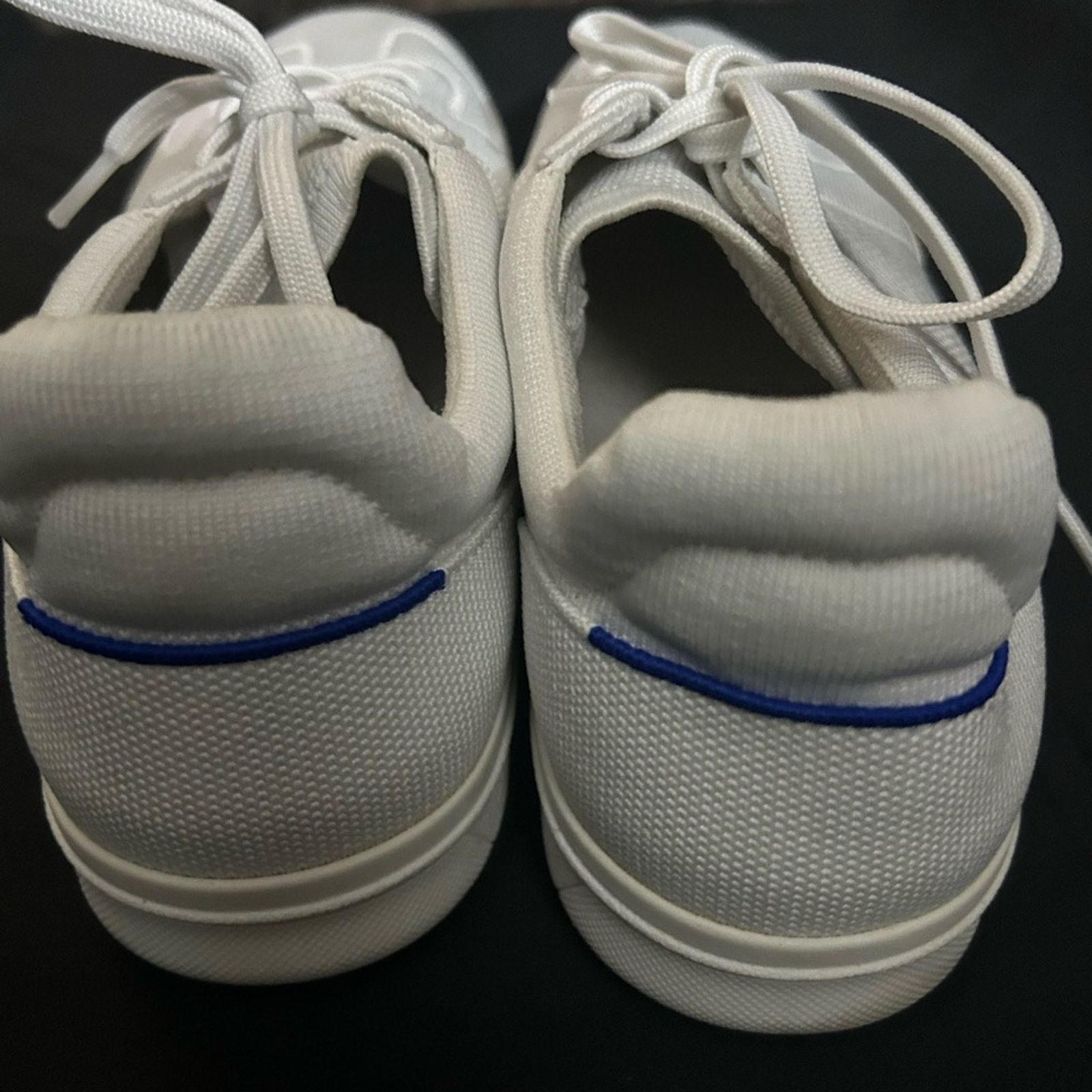 Other Rothy's The Lace Up Sneaker Vanilla Fabric US 10M EU 43 Size US 10 / IT 40 - 5 Thumbnail