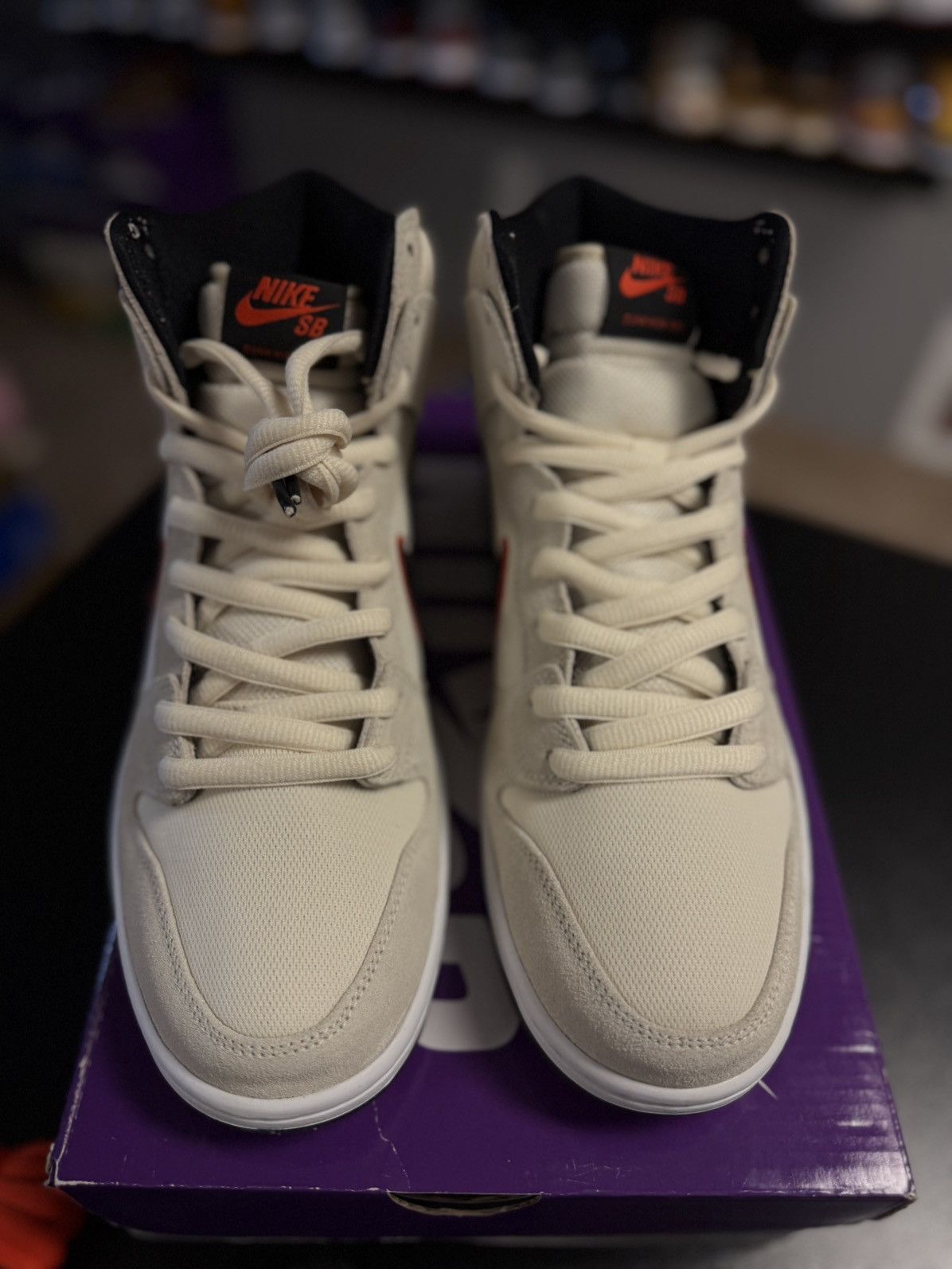 Nike SB Dunk High PRO PRM "San Francisco Giants"DO9394-100 10.5 Size US 10.5 / EU 43-44 - 4 Thumbnail