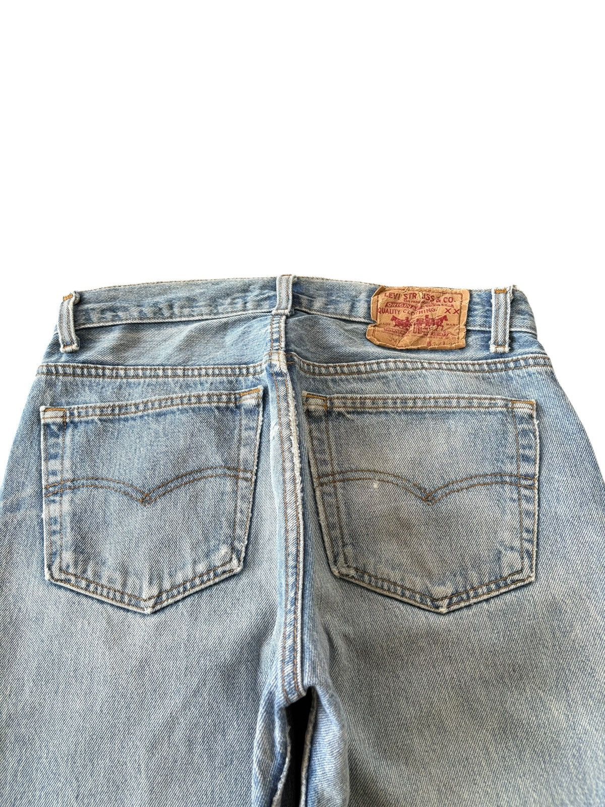 Levi's Vintage 90s Levis 501 Stonewashed Jeans Size US 31 - 7 Thumbnail
