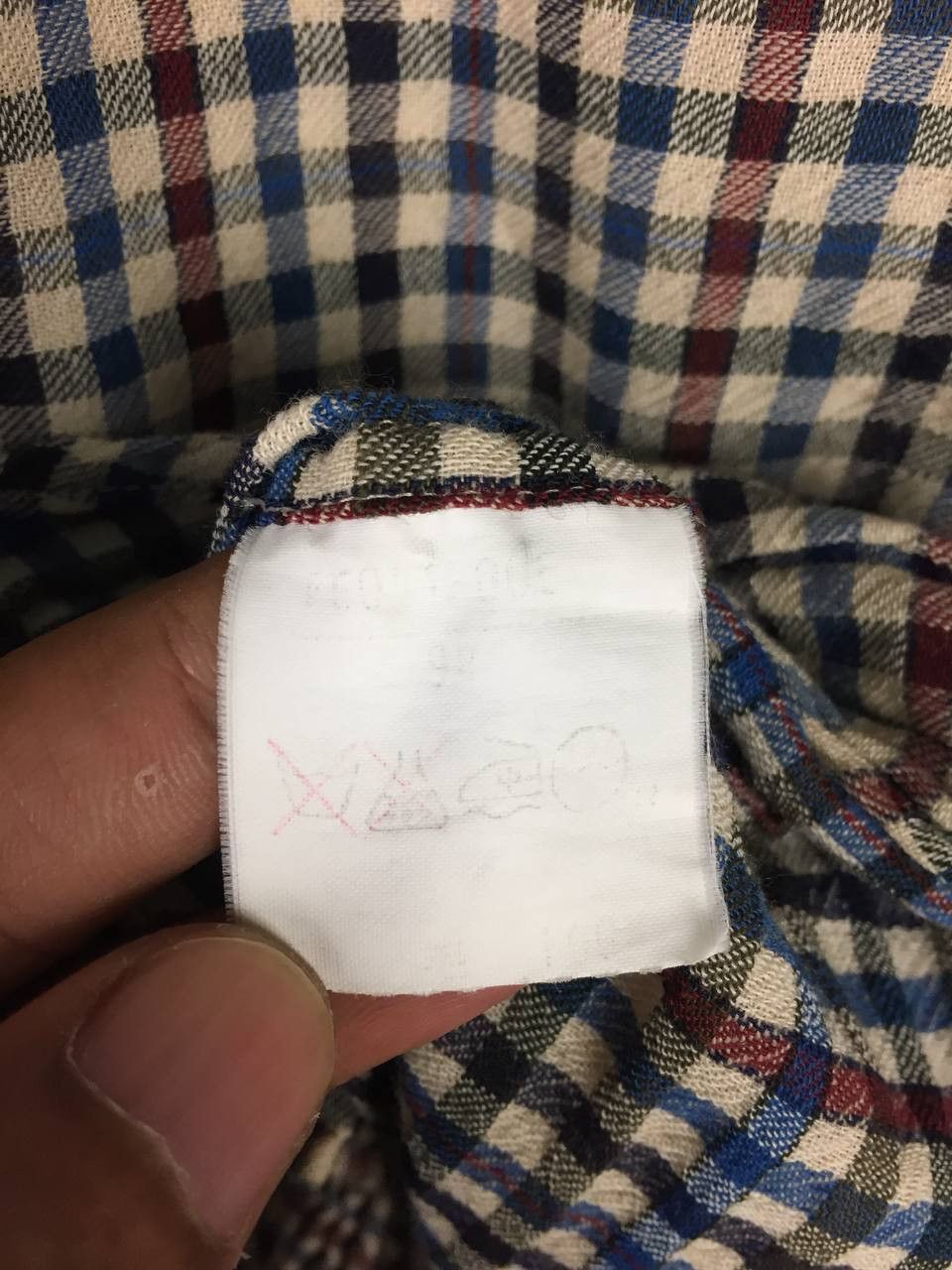 Burberry Vtg 90s Burberrys Classic Gingham Check Button Up Shirt Size US S / EU 44-46 / 1 - 18 Thumbnail