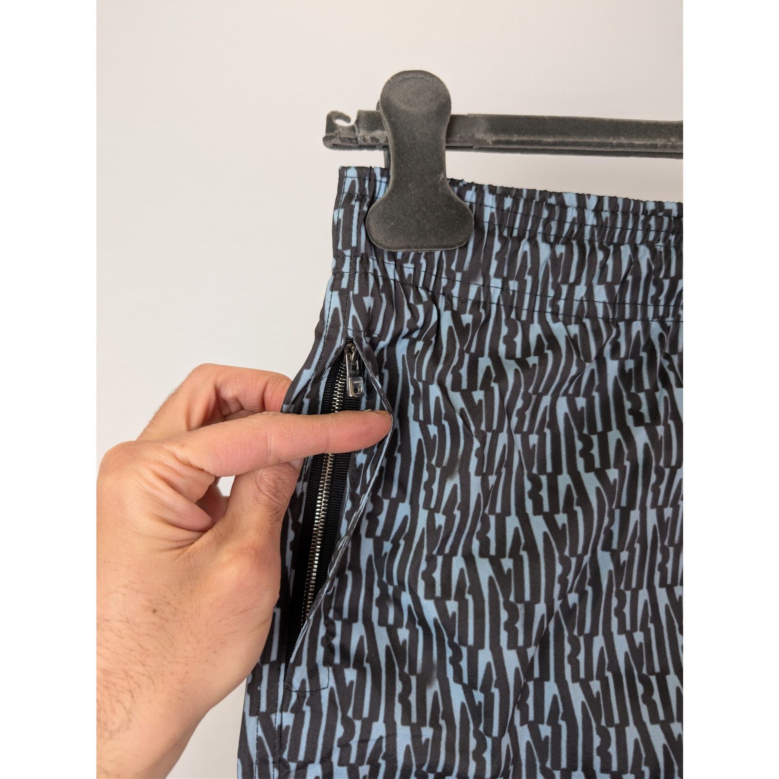 Amiri o1rshd1 Allover Amiri Swim Trunk Short in Dusty Blue Size US 30 / EU 46 - 6 Thumbnail
