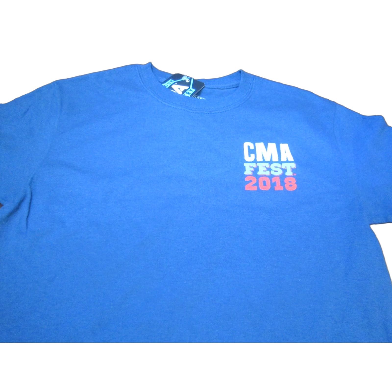 Vintage VINTAGE CMA T-Shirt Small Men Blue Country Music Association Festival Graphic Tee 2018 Music Size US S / EU 44-46 / 1 - 1 Thumbnail