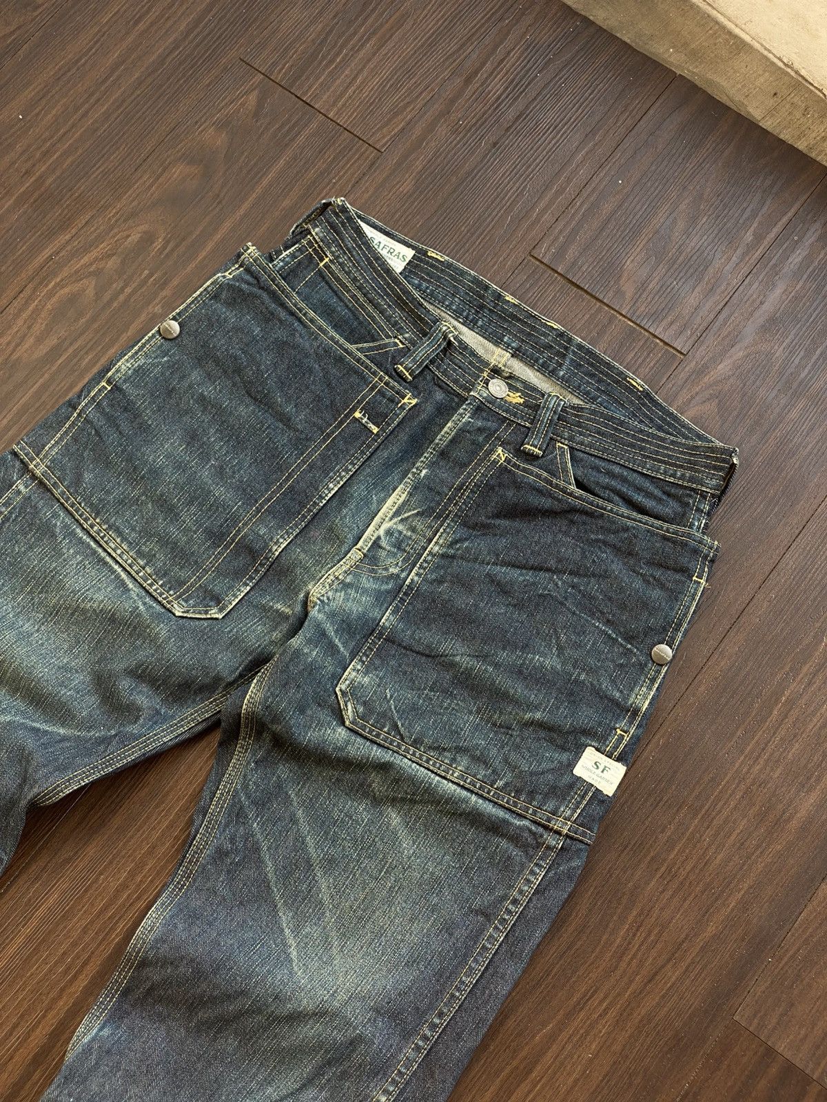 Sassafras SASSAFARAS FALL LEAF SPARAY GARDENERS DENIM 13.05oz Size US 30 / EU 46 - 8 Thumbnail