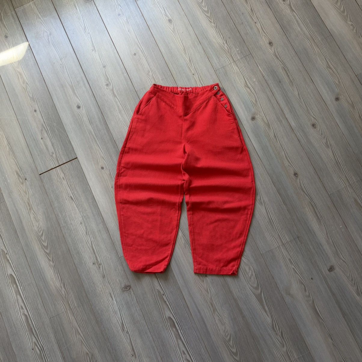 Gudrun Sjoden Gudrun Sjoden Linen / Cotton Balloon Fit Pants Size 26" / US 2 / IT 38 - 1 Thumbnail