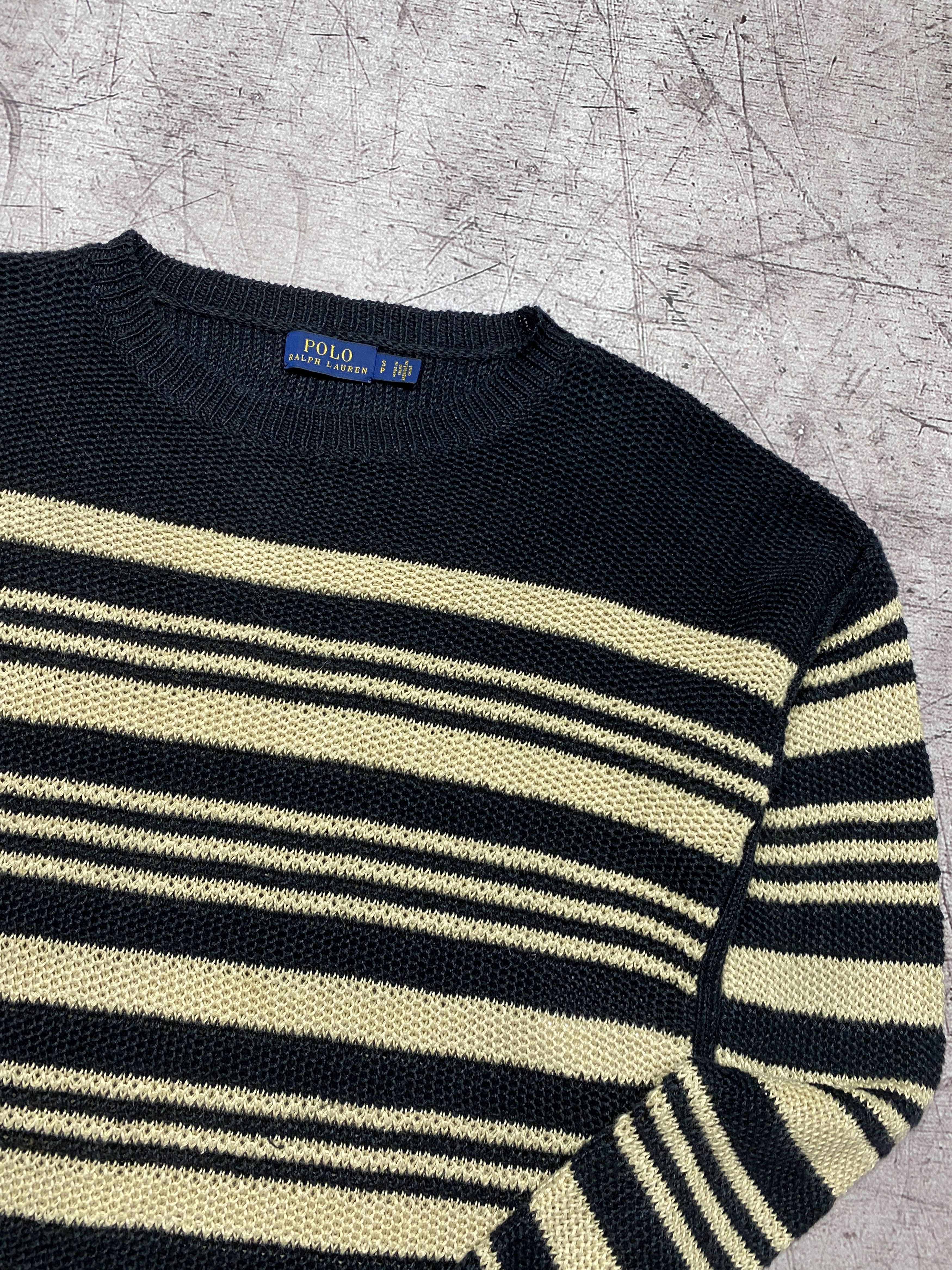 Polo Ralph Lauren × Ralph Lauren Polo Ralph Lauren Vintage Womens LINEN Knit Sweater Size S / US 4 / IT 40 - 2 Thumbnail