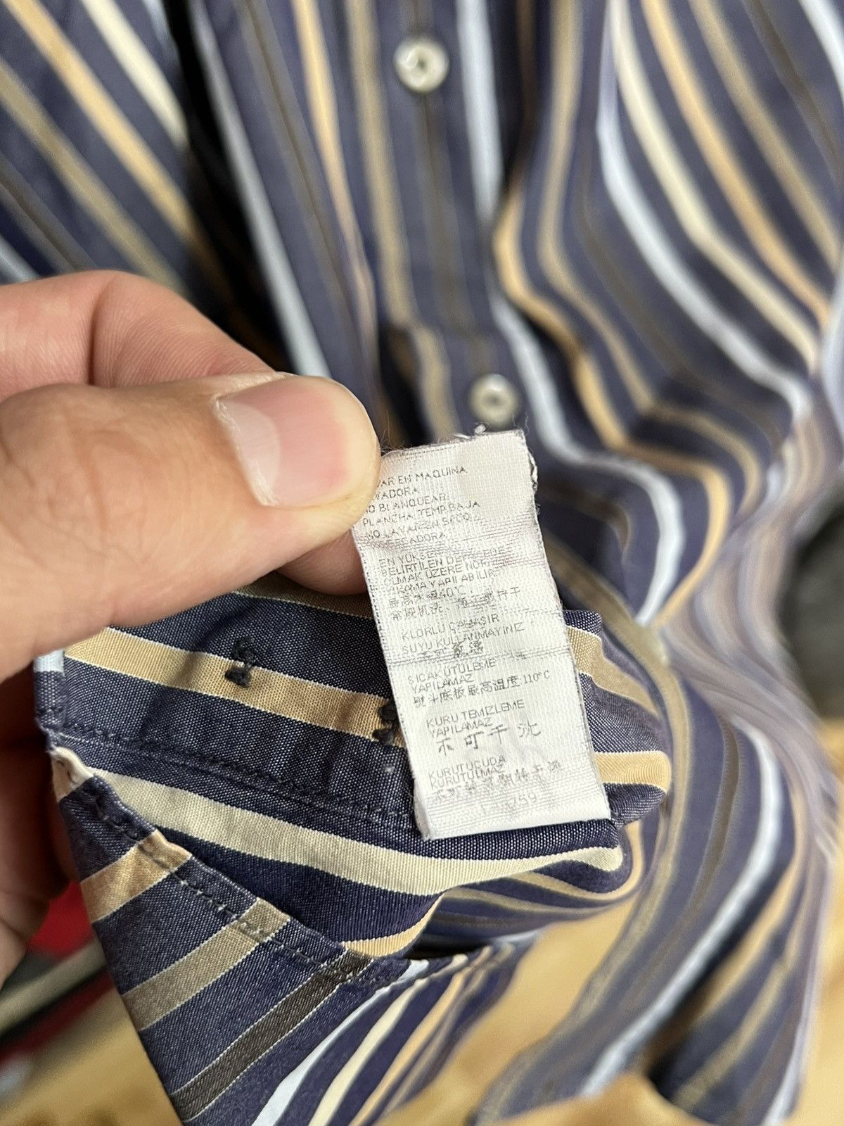 Paul & Shark Men’s Paul & Shark Yachting Long Sleeve Button Shirt Sz 43 Size US L / EU 52-54 / 3 - 5 Thumbnail