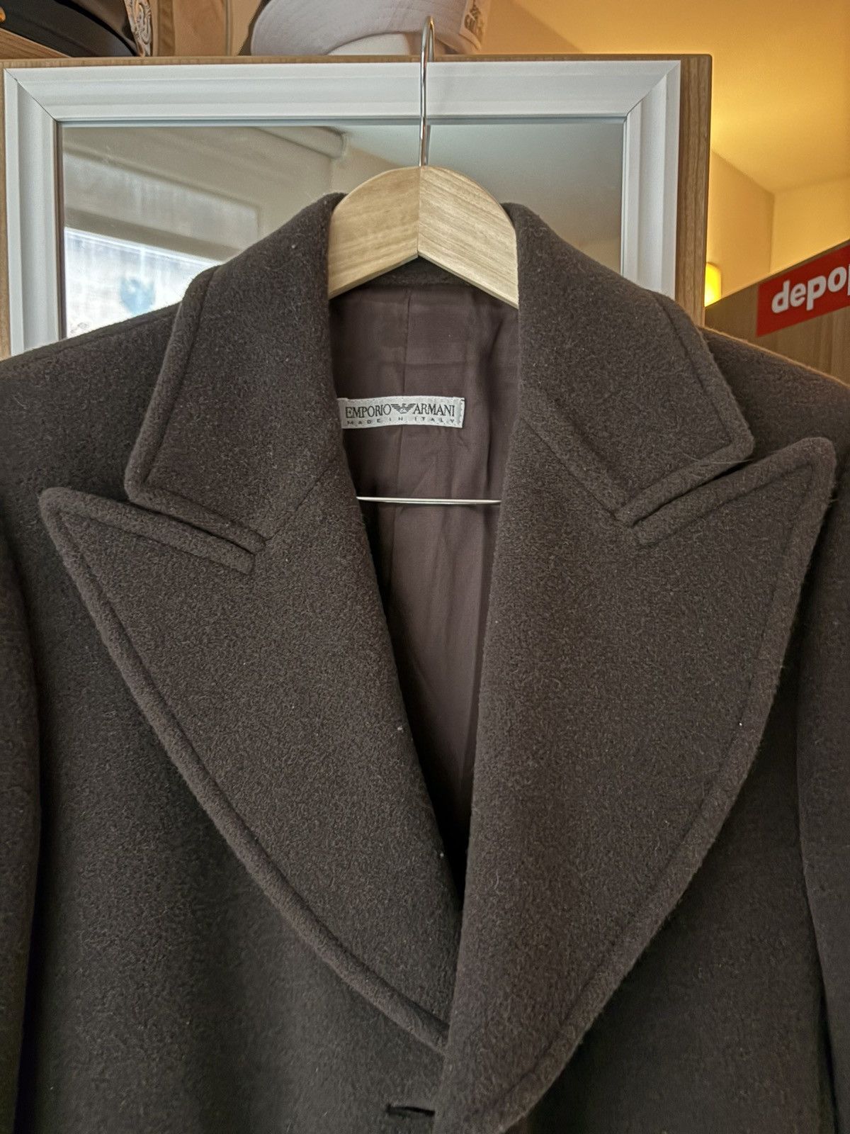 Emporio Armani EMPORIO ARMANI LONG COAT Size M / US 6-8 / IT 42-44 - 3 Thumbnail