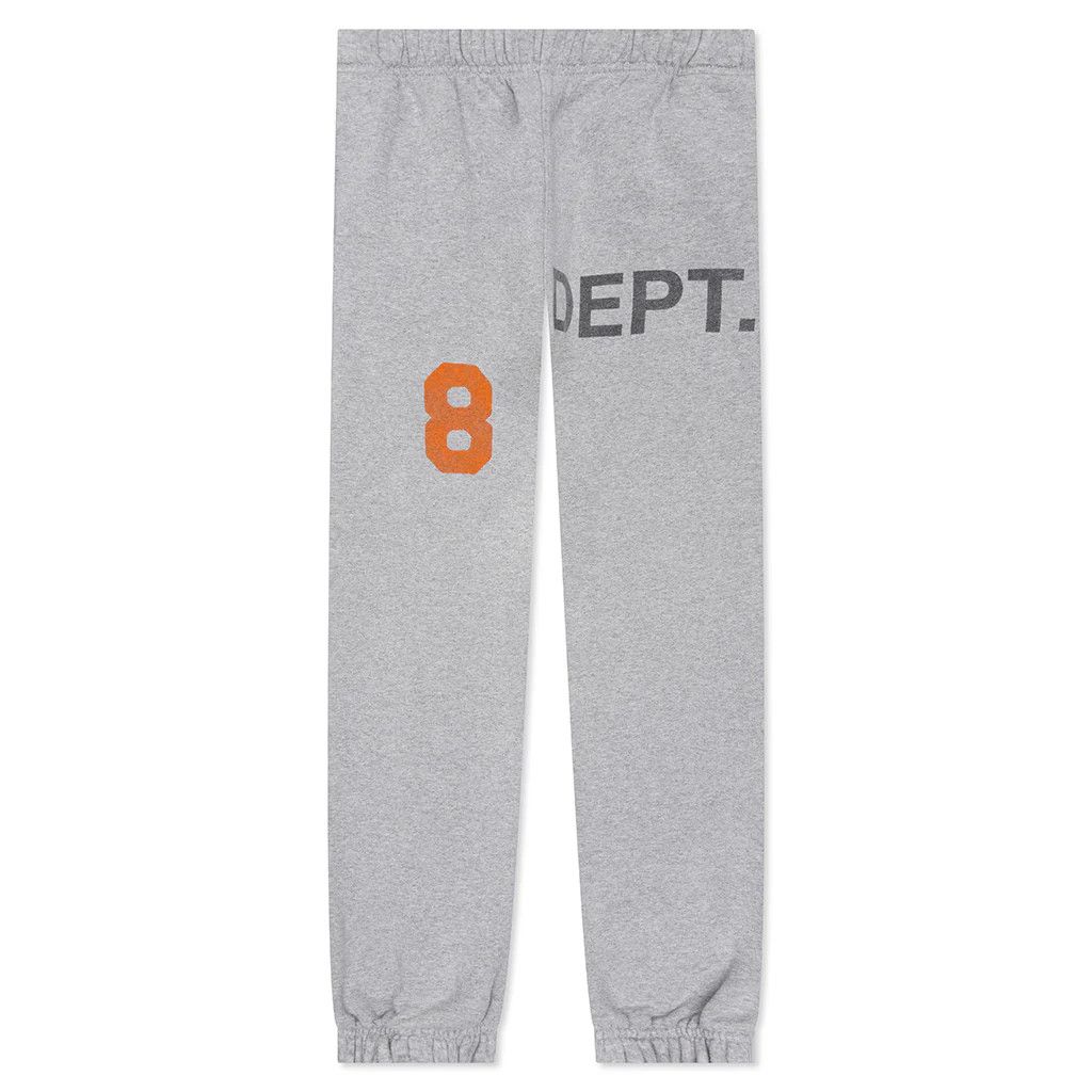 Gallery Dept. o1mle0326 Dept Logo 8 Sweatpants & Joggers in Heather Gray Size US 38 / EU 54 - 1 Thumbnail
