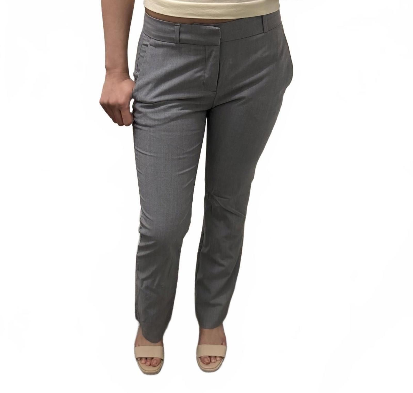 Banana Republic BANANA REPUBLIC Logan Dress Pants in Grey (0P / 0 Petite) Size 25" / US 0 / IT 36 - 2 Thumbnail