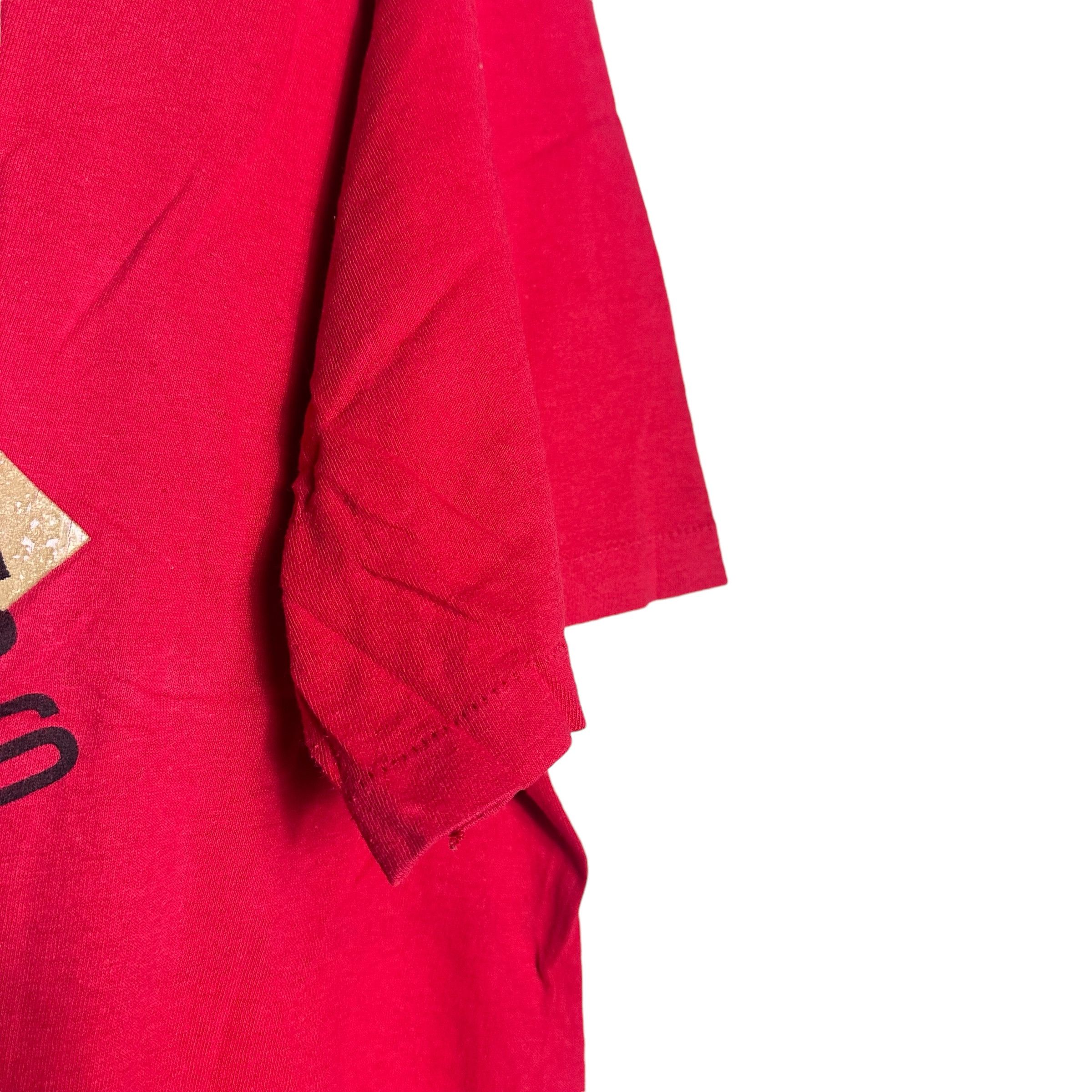 NFL × Vintage 🔥RARE🔥Vintage 90s San Francisco 49ers Team T-shirt Size US XL / EU 56 / 4 - 4 Thumbnail